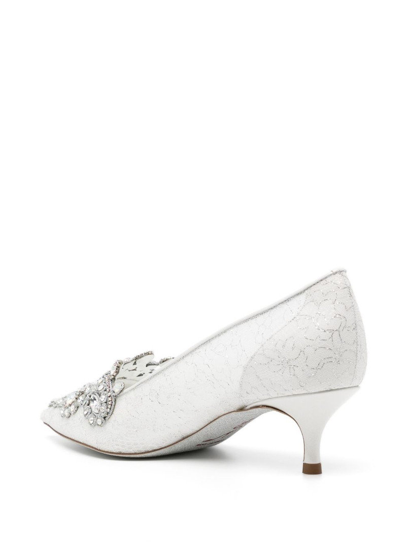 Veneziana crystal kitten-heel pumps 3
