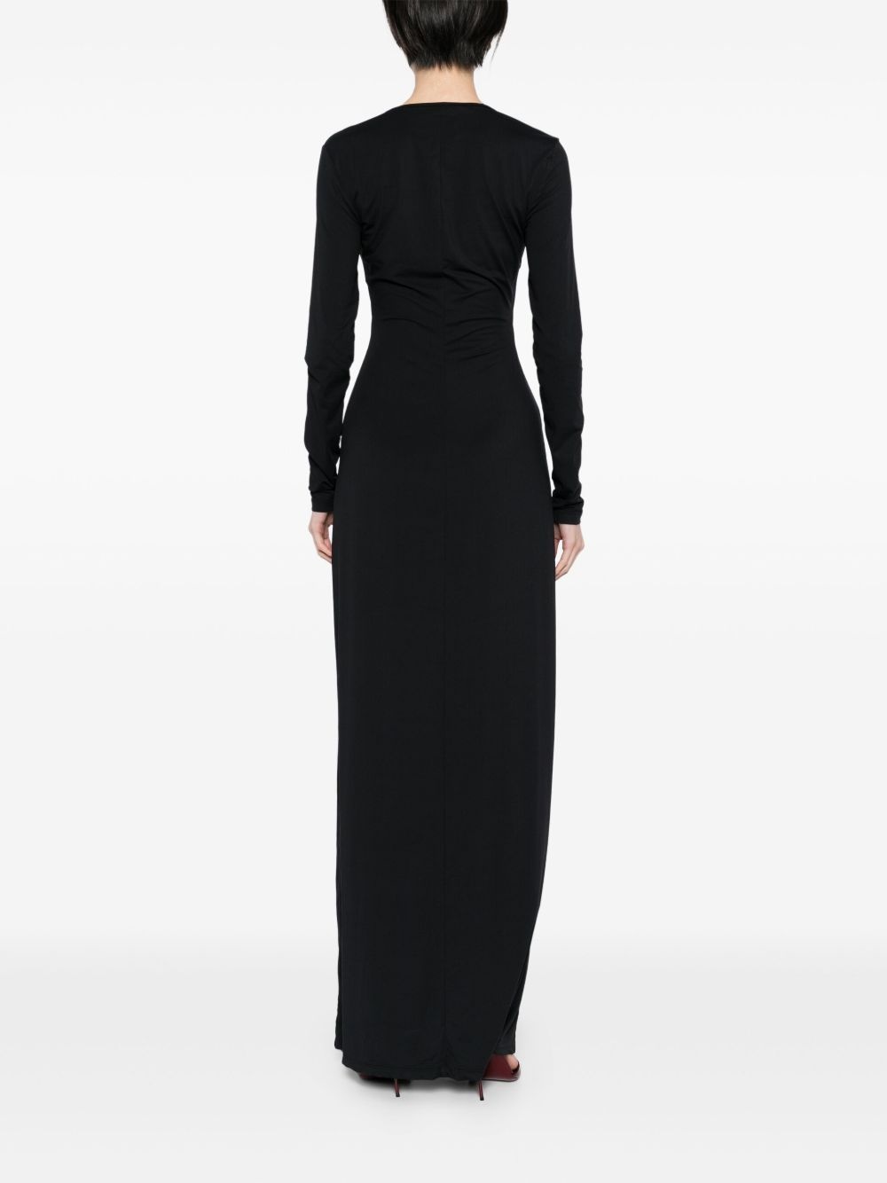 echauffe open long gown - 4