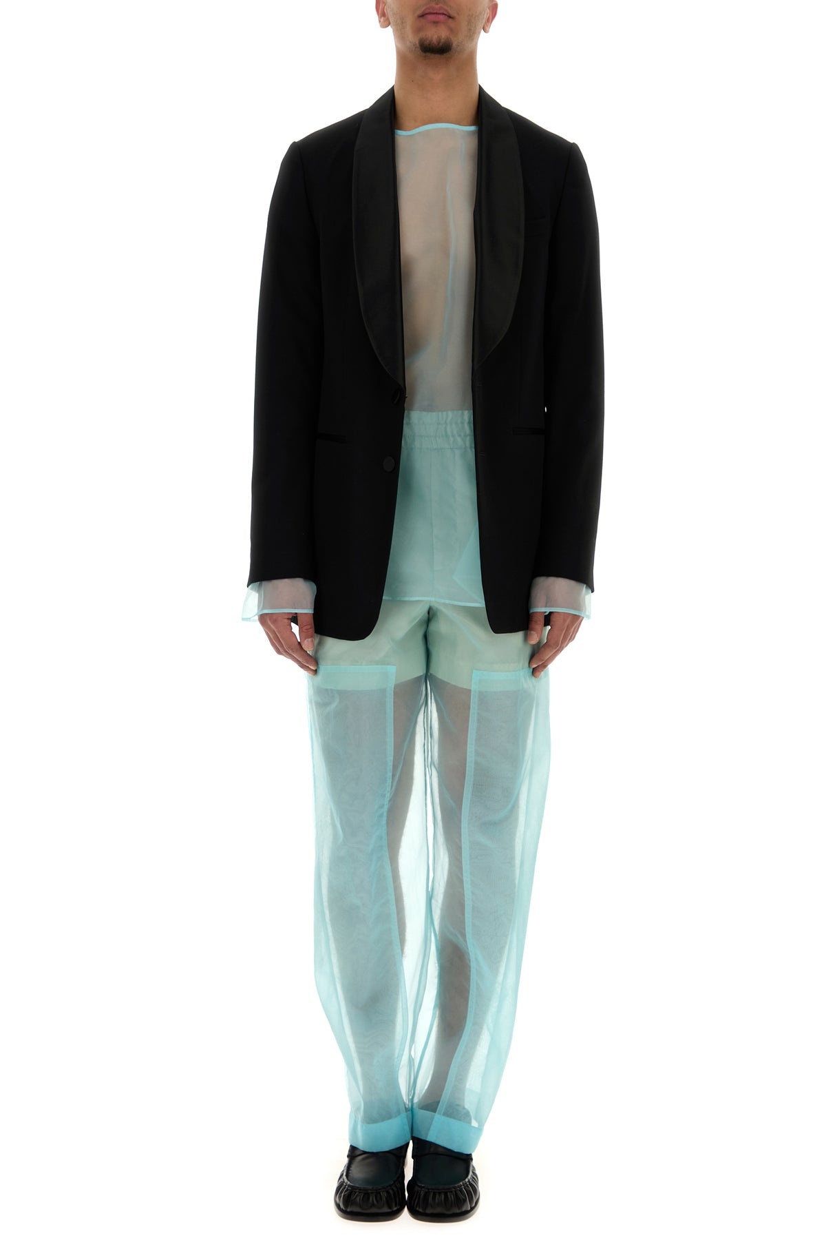 Light blue organza Pendo pant - 6
