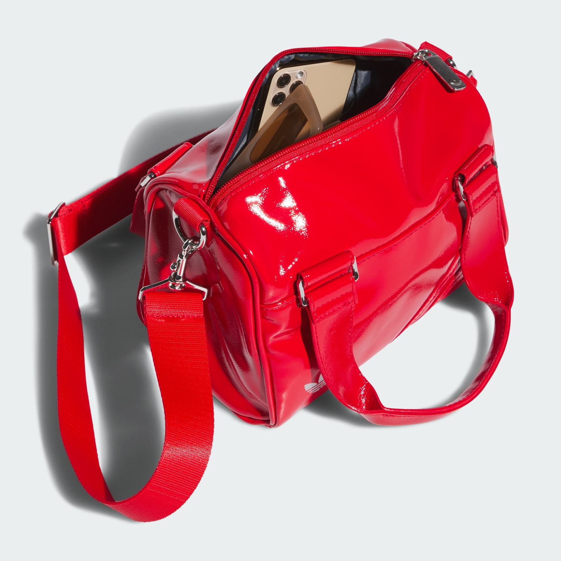 Patent Trefoil Crossbody Bag - 4