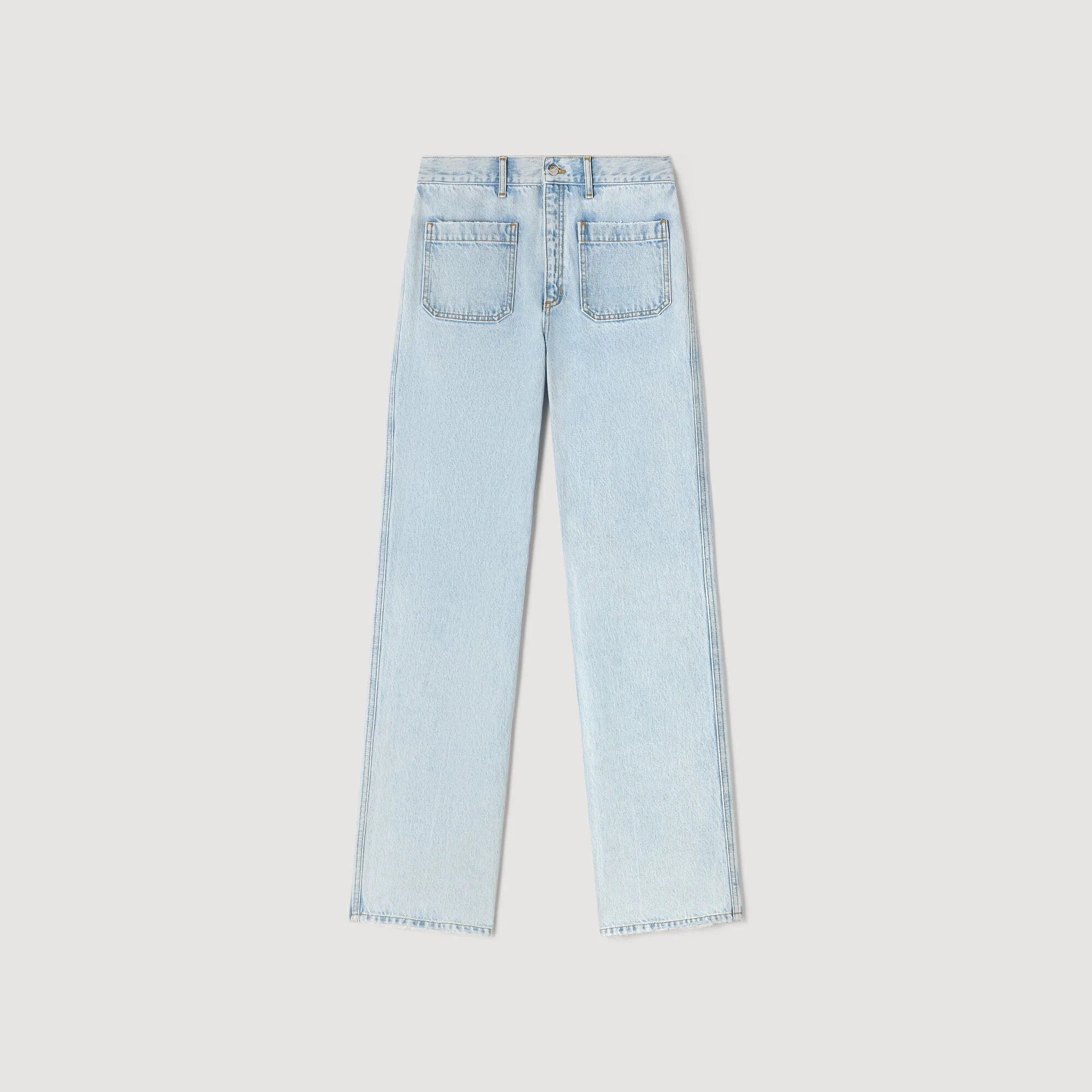 STRAIGHT-LEG JEANS - 1