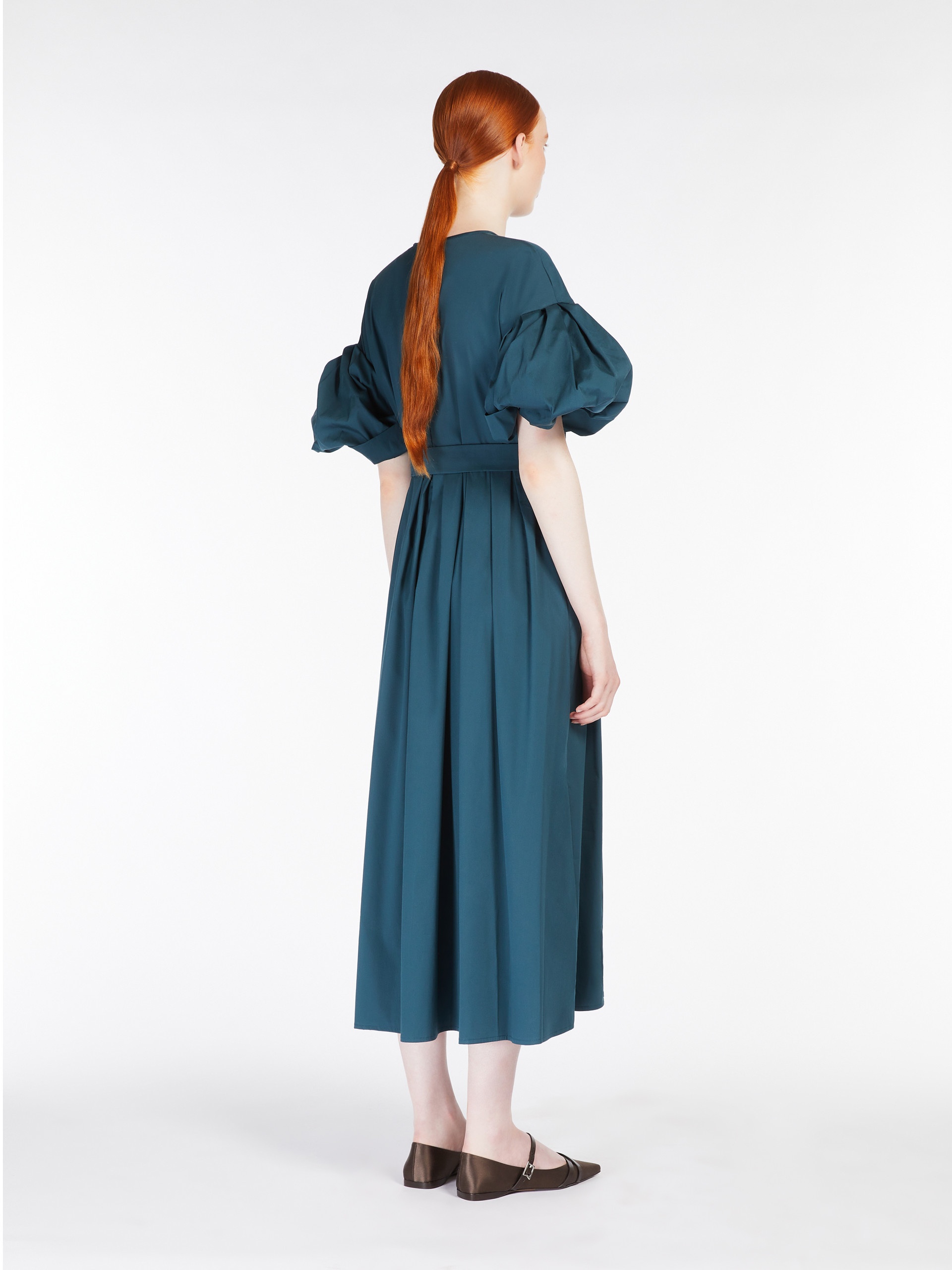 ROSE Stretch poplin sheath dress - 4