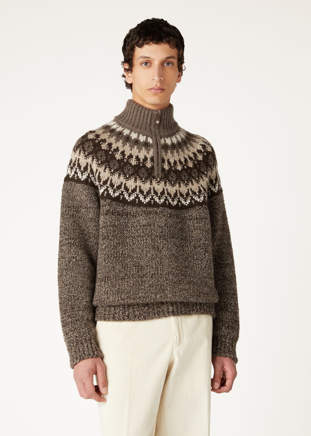 Alpe Pile Half-Neck Sweater - 4