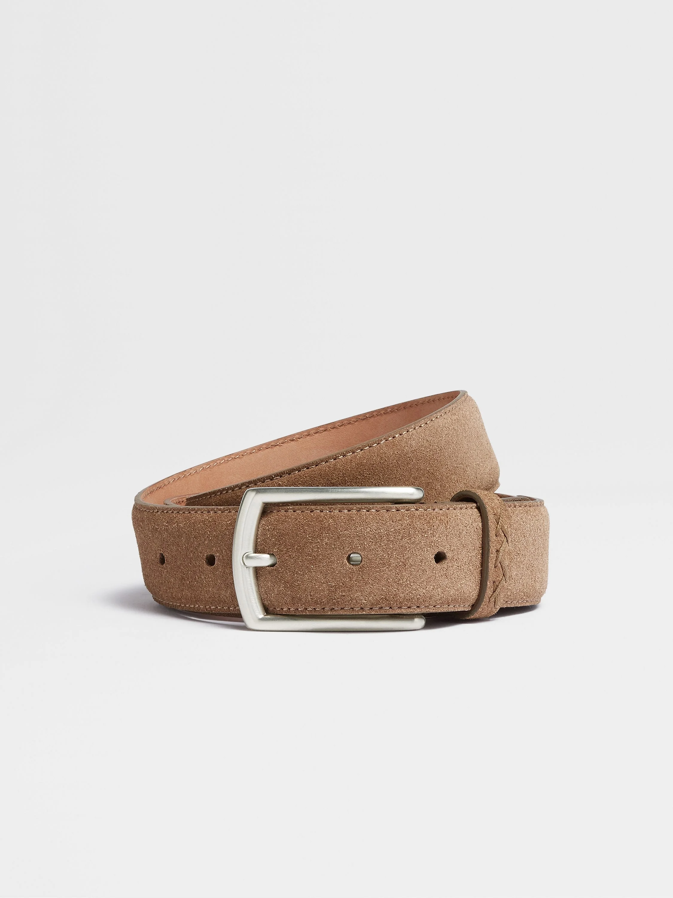 BEIGE SUEDE BELT - 1