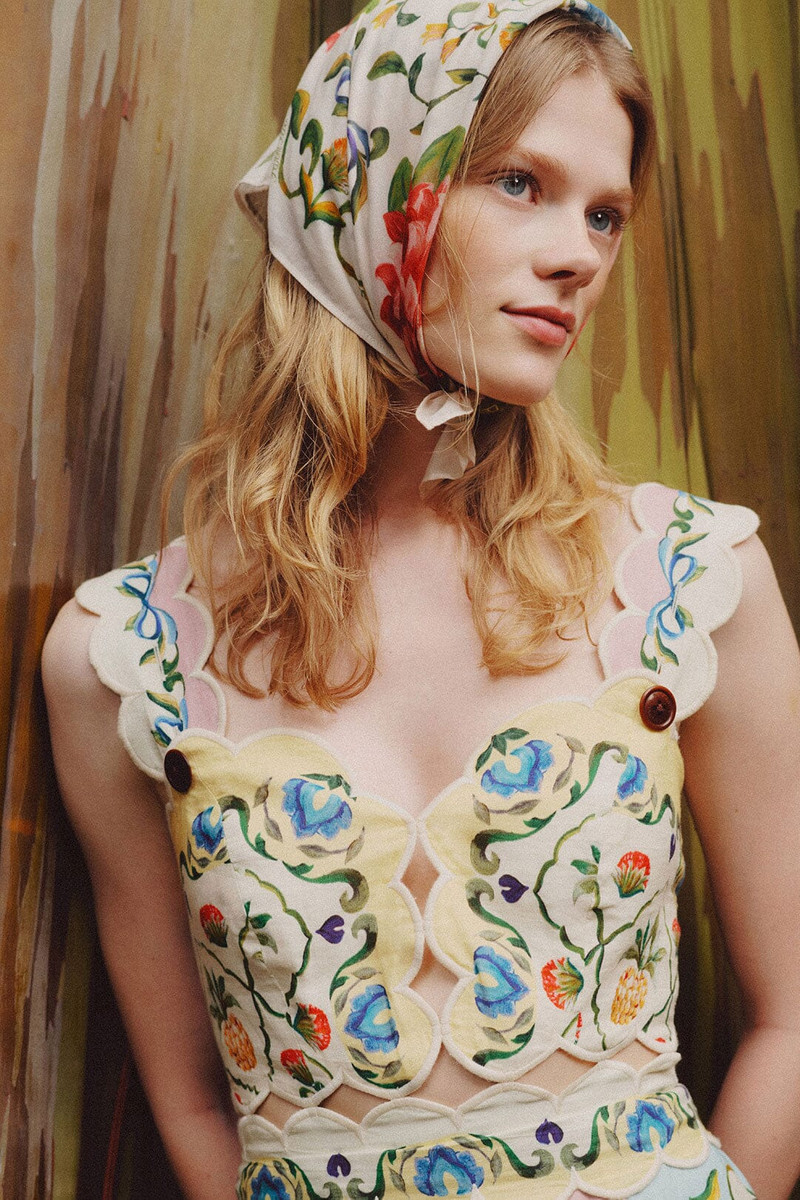 FARM RIO Petal Scarf outlook