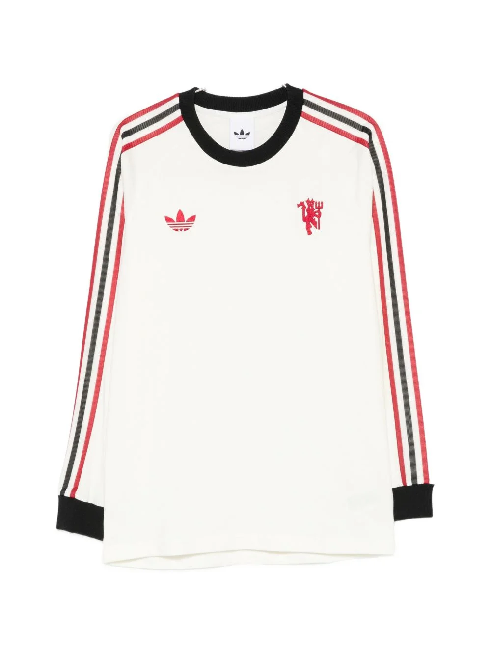 Manchester United 3-stripes graphic-print T-shirt - 1