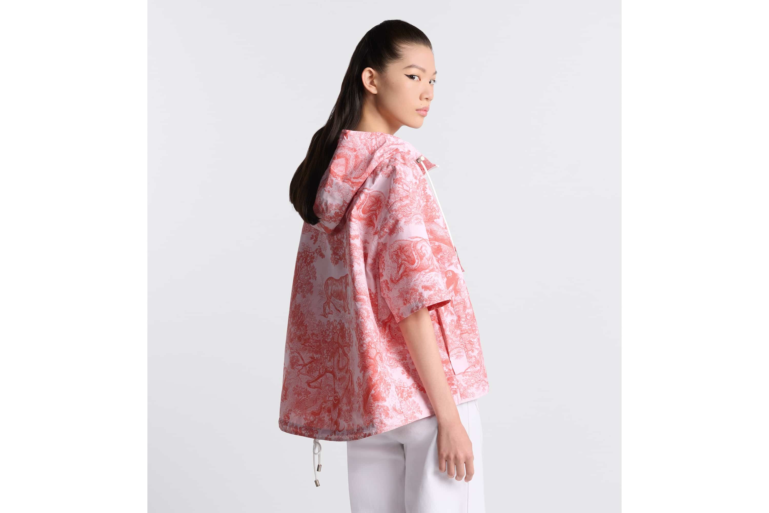Dioriviera Short-Sleeved Hooded Short Anorak - 4