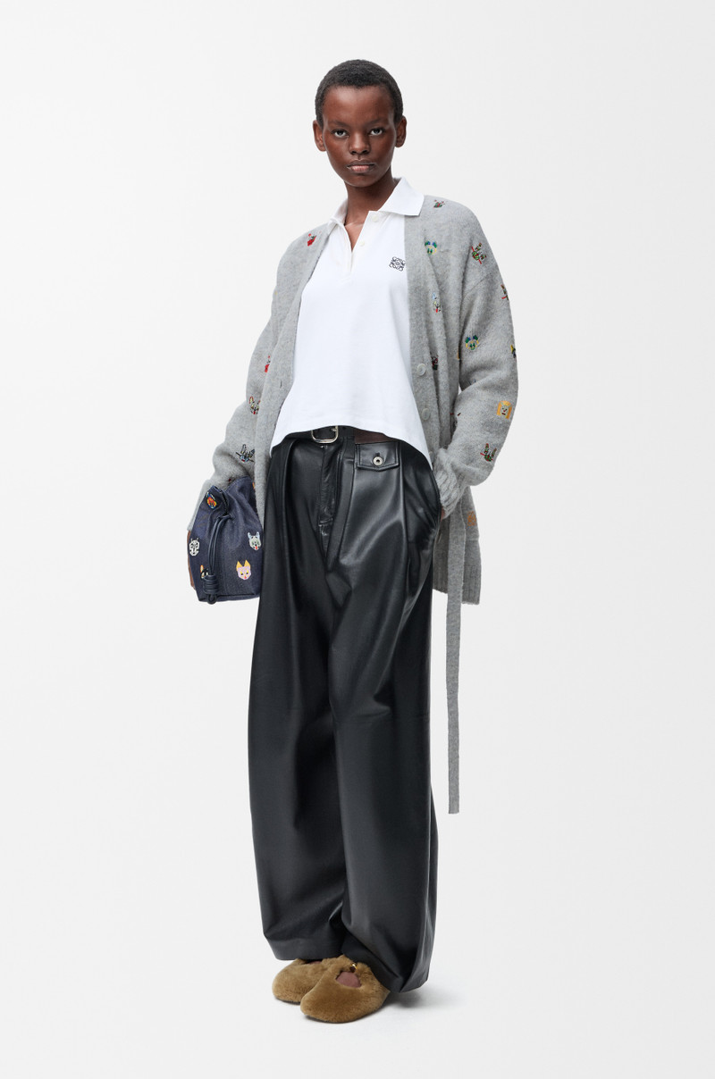 Loewe Belted cardigan in wool outlook