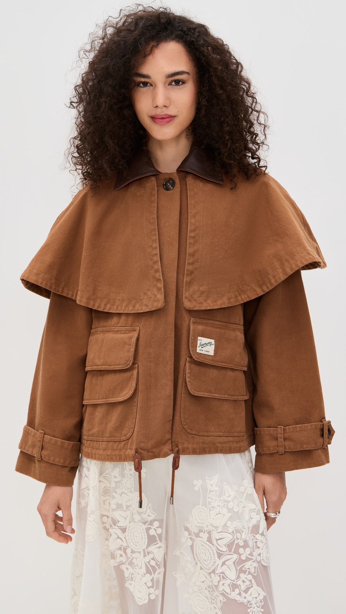 Carolyn Work Wear Cape Jacket - 7