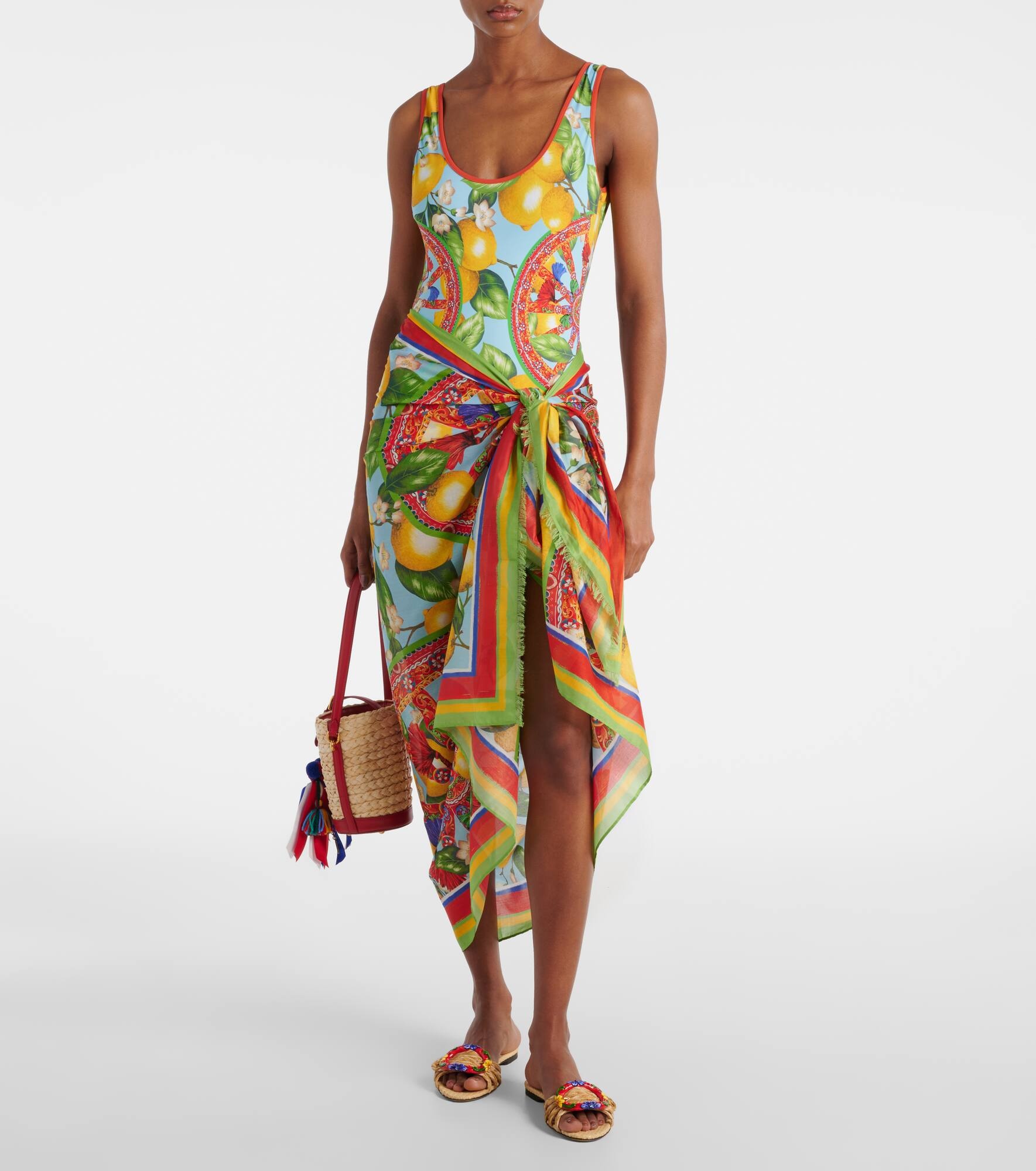 Printed swimsuit - 6