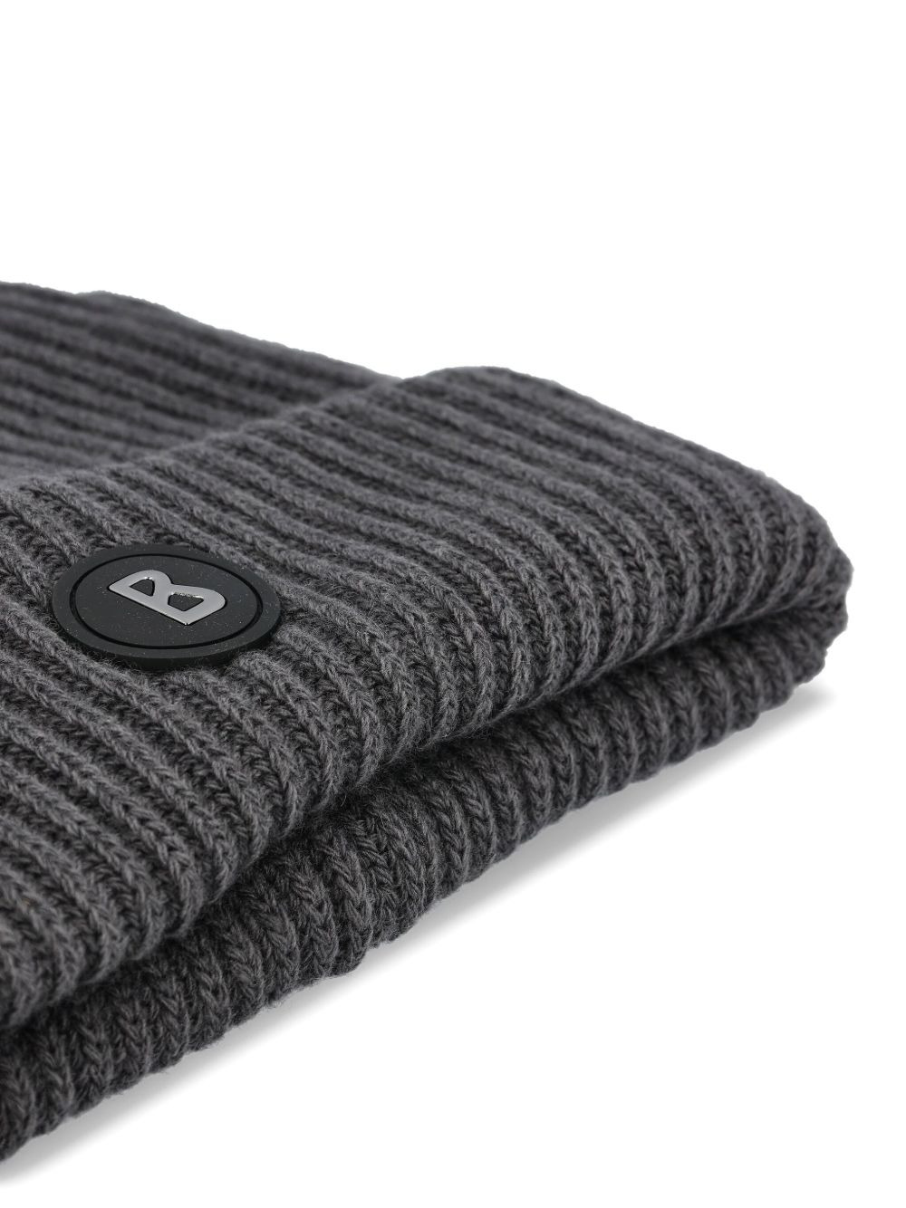 Gustav ribbed logo-patch hat - 4