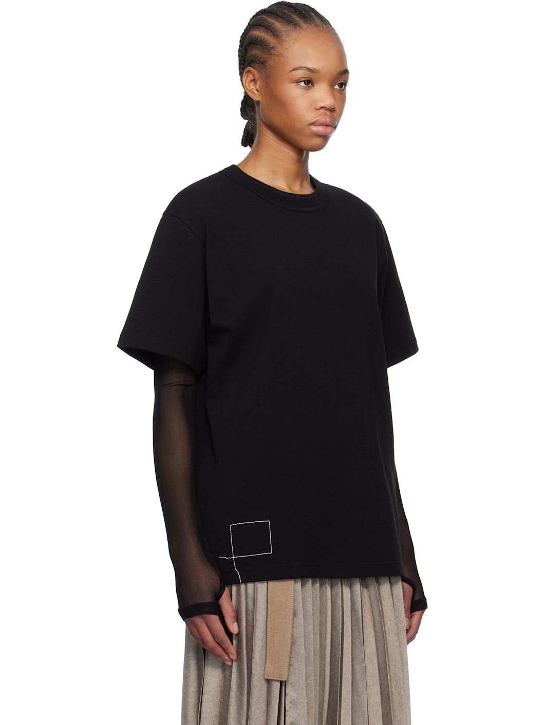 Black WTAPS Edition Print T-shirt - 2