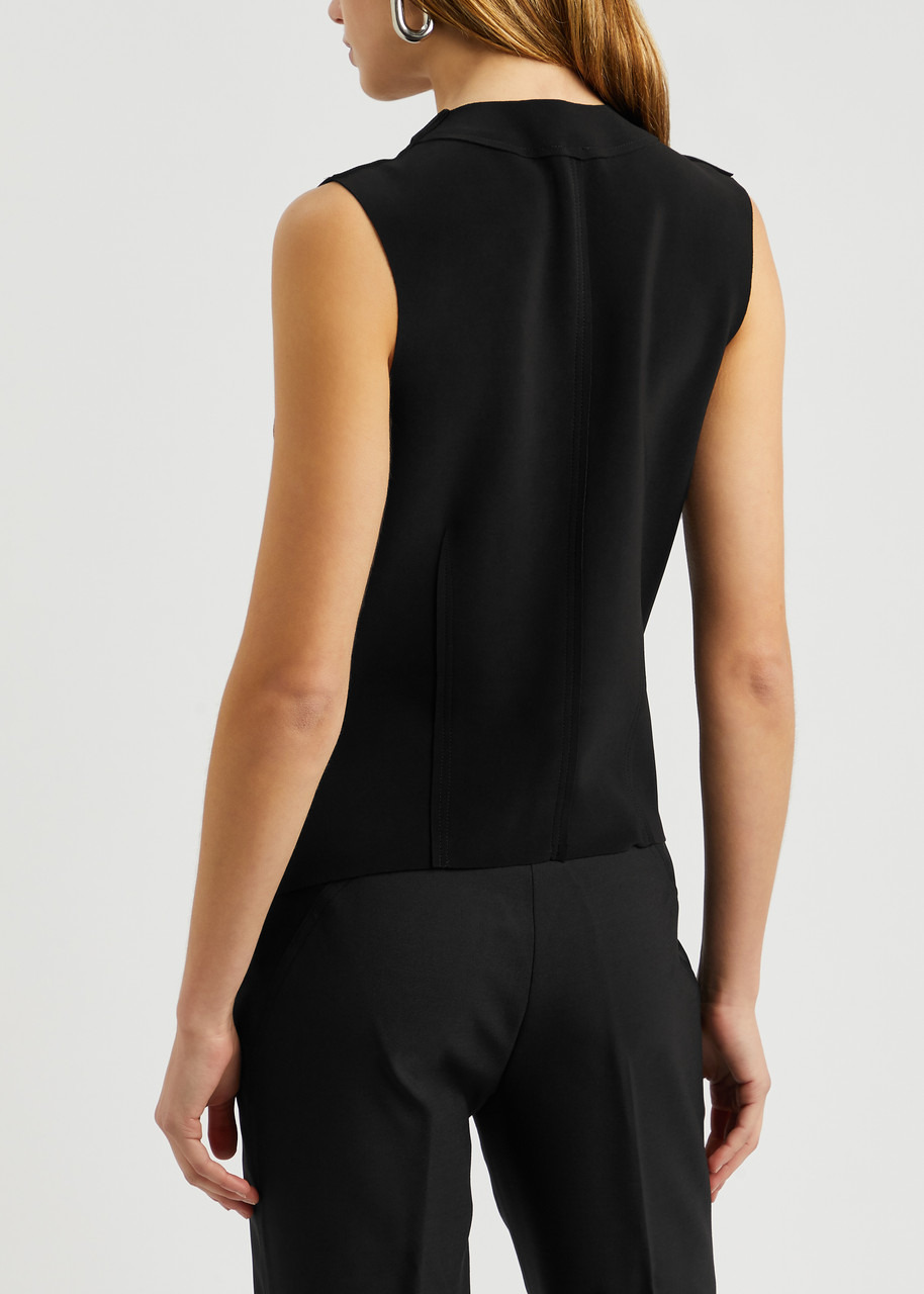 Stretch-jersey waistcoat - 3