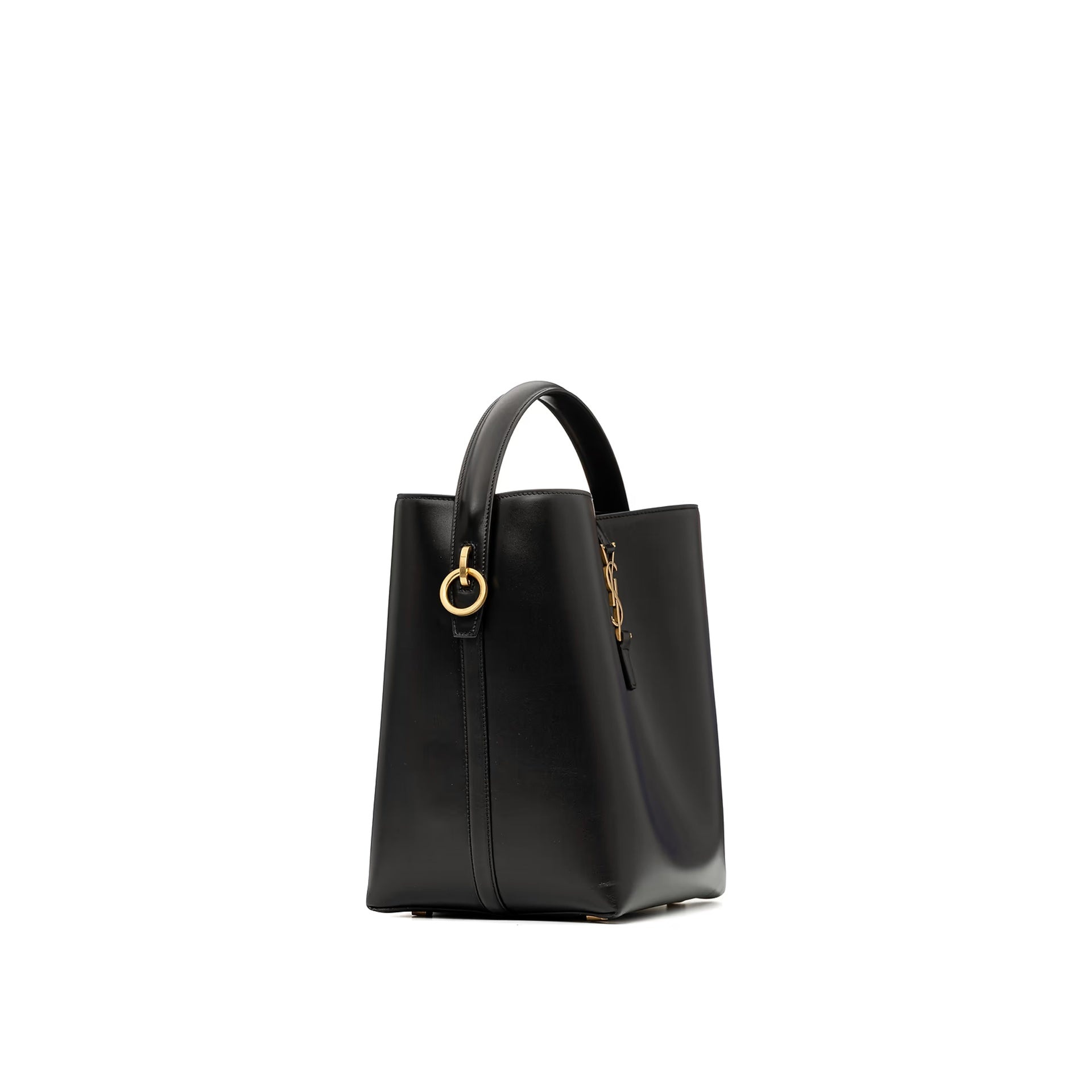 Saint Laurent Le 37 Leather Small Bucket Bag - 3