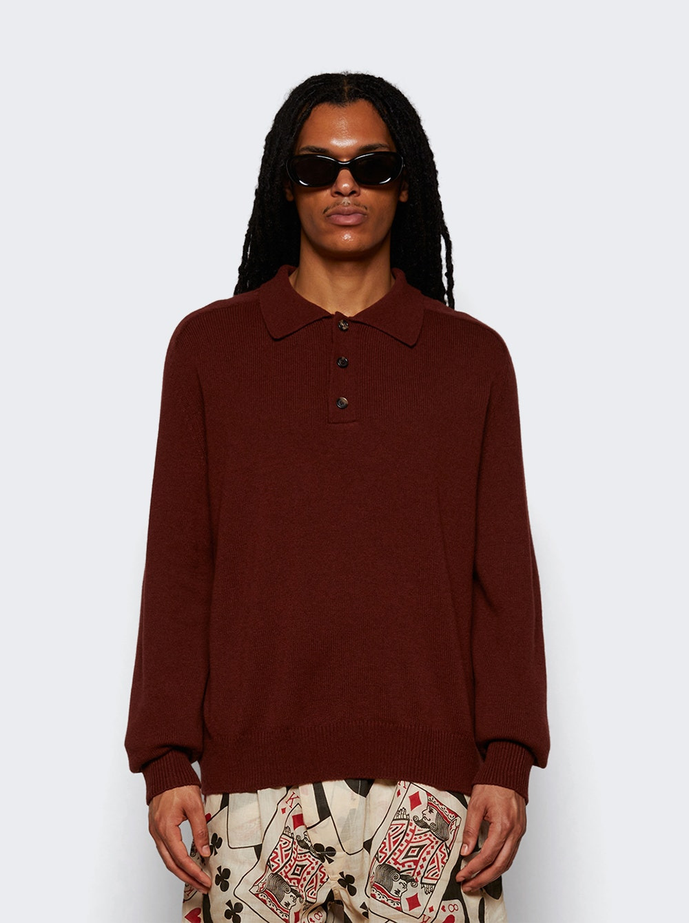 Cashmere Polo Brown - 3