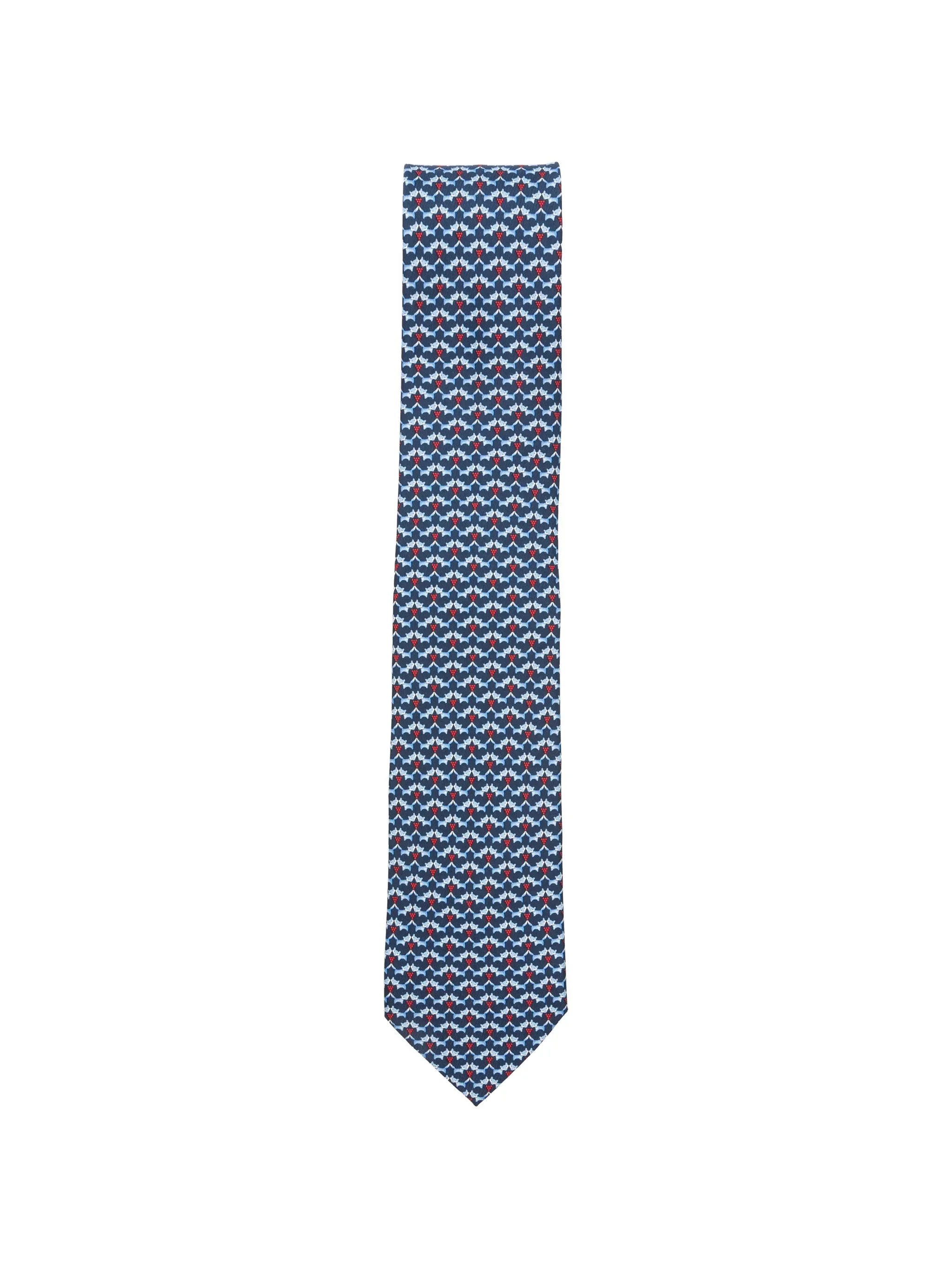 Ferragamo Patterned Silk Tie - 1