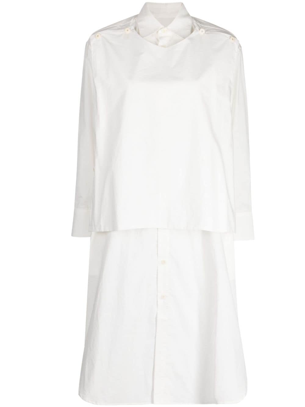 The Typesetter cotton shirt dress - 1