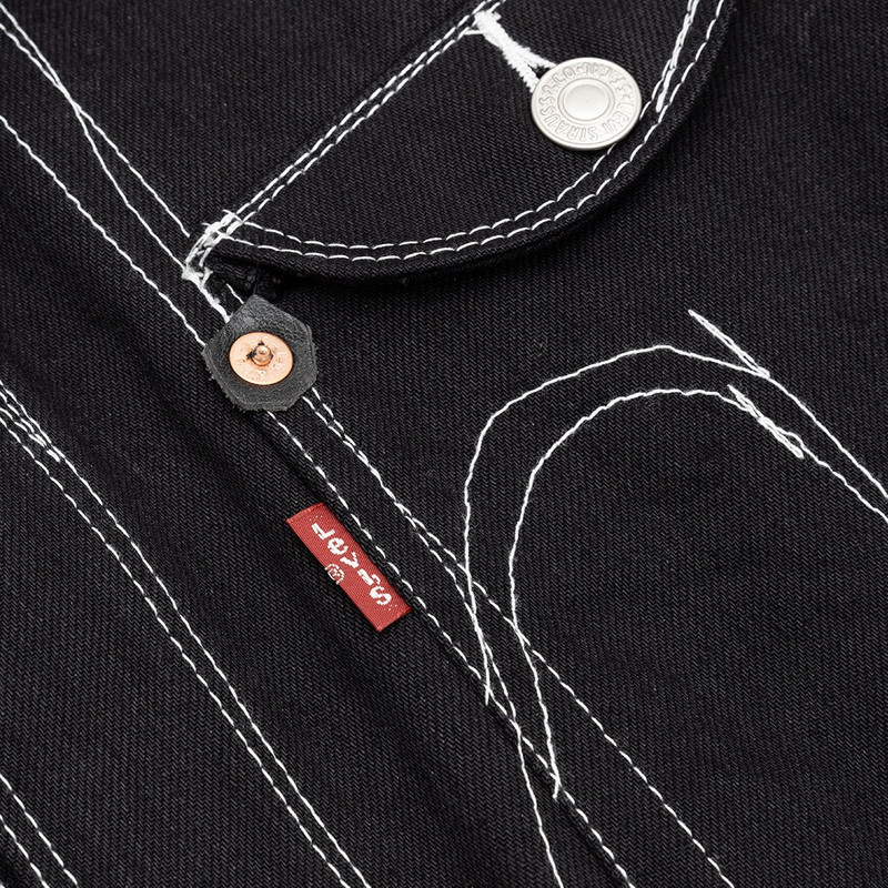 X LEVI'S DENIM TRENCH 5