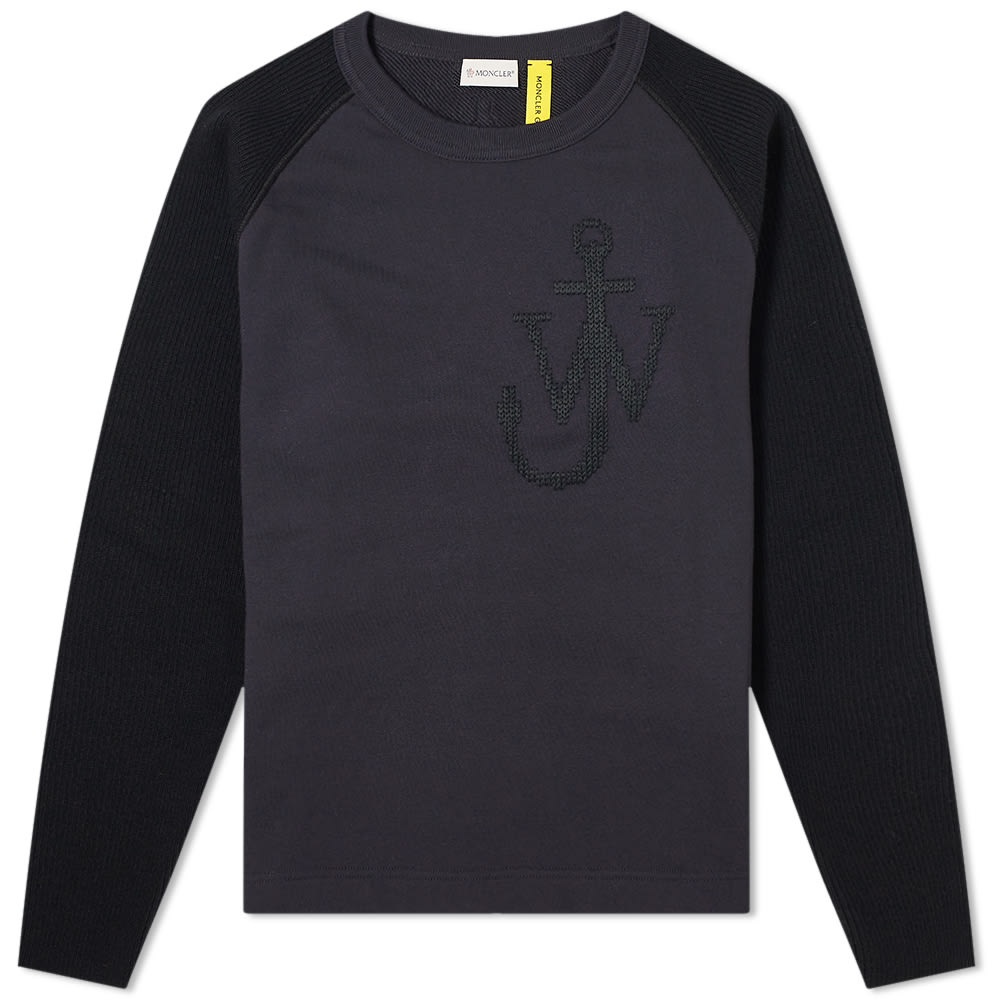 Moncler Genius - 1 JW Anderson Logo Knitted Sleeve Sweat - 1