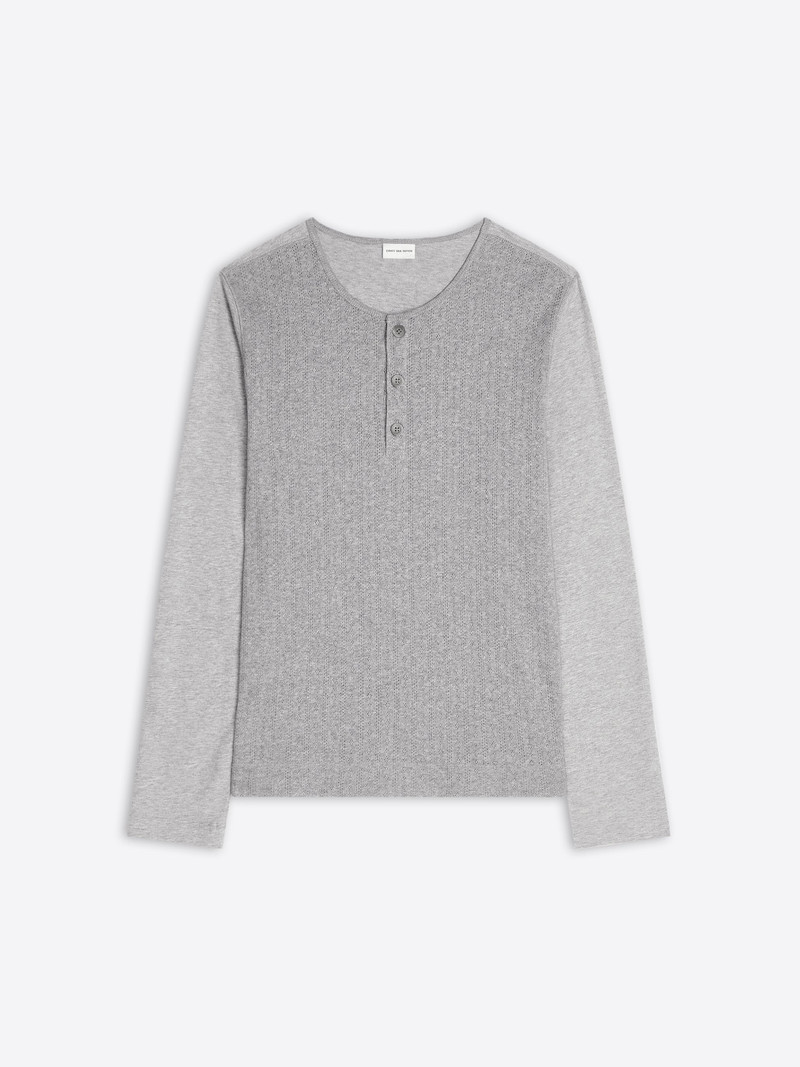 POINTELLE HENLEY TEE 1