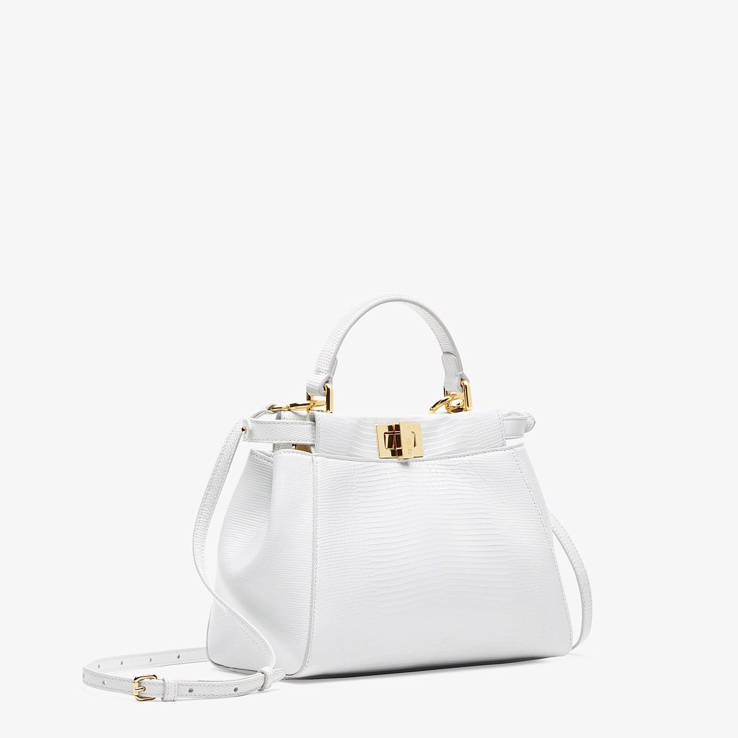 White lizard skin bag - 3