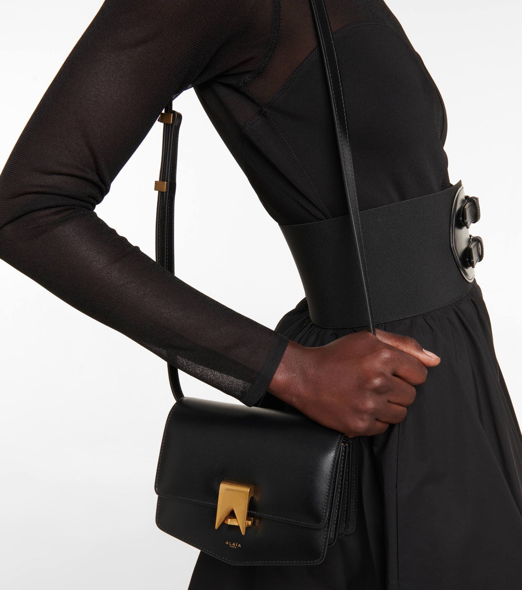 Le Papa Small leather crossbody bag - 2