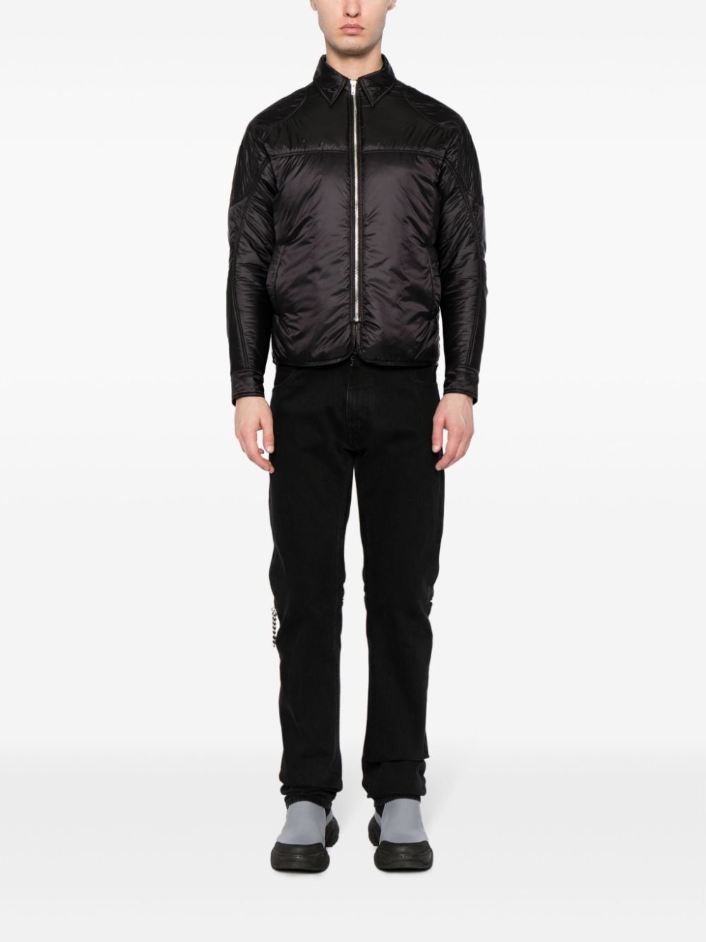 padded shirt jacket - 2