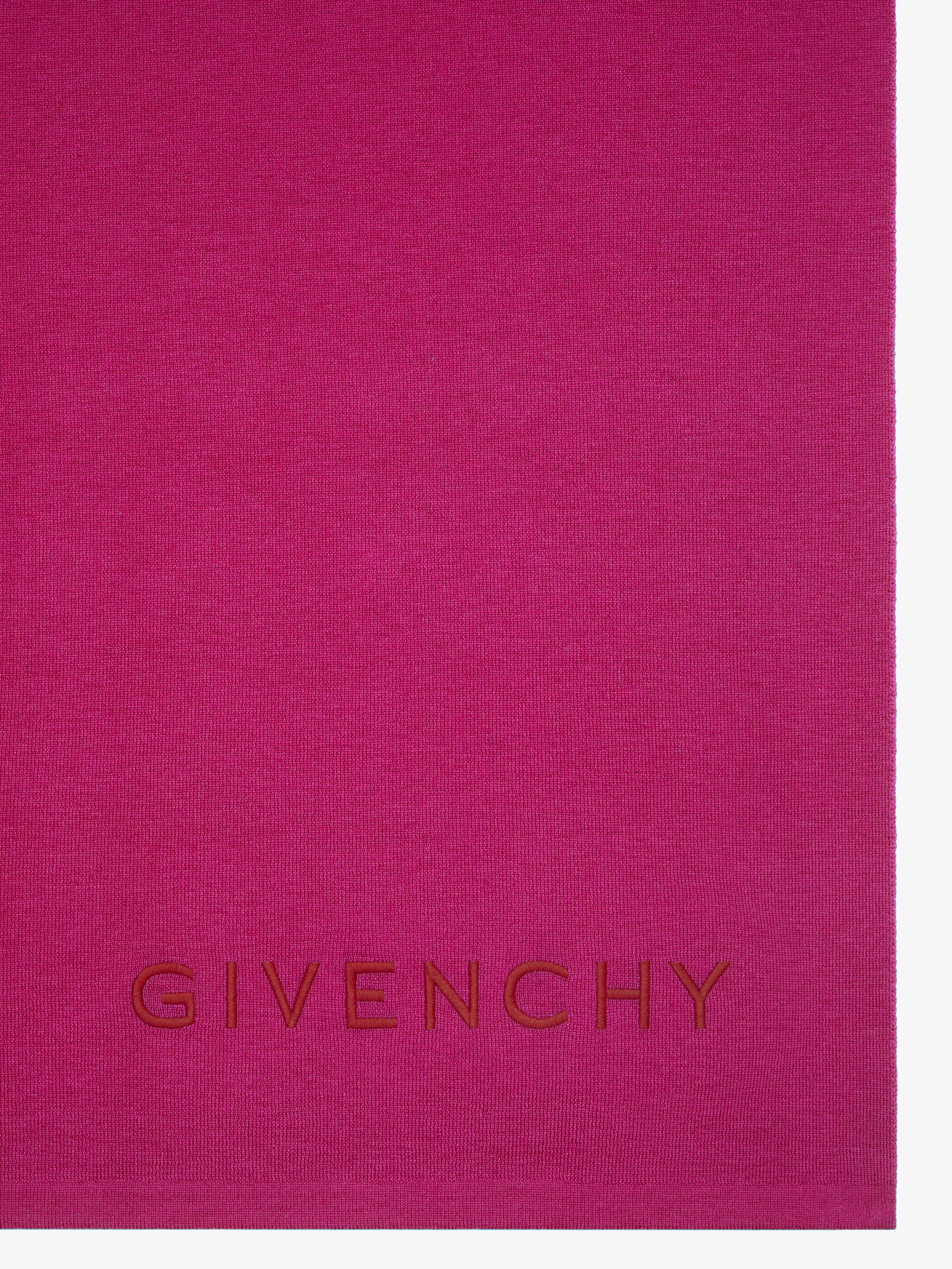 GIVENCHY 4G SCARF IN WOOL - 4