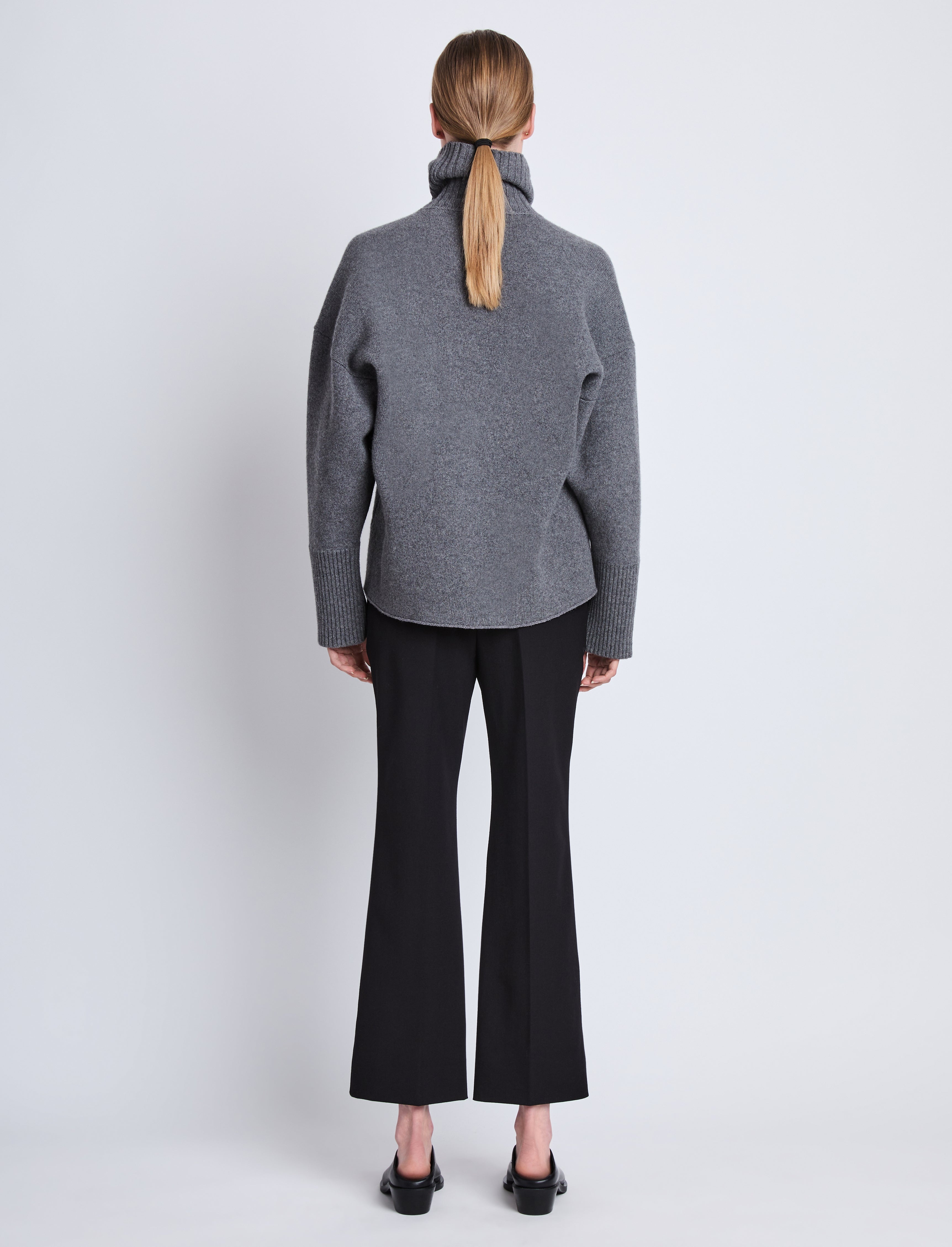 Sandra Turtleneck in Eco Doubleface Cashmere - 5