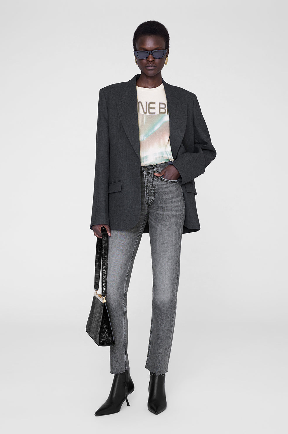 Cade Tee Northern Lights - Off White - 5