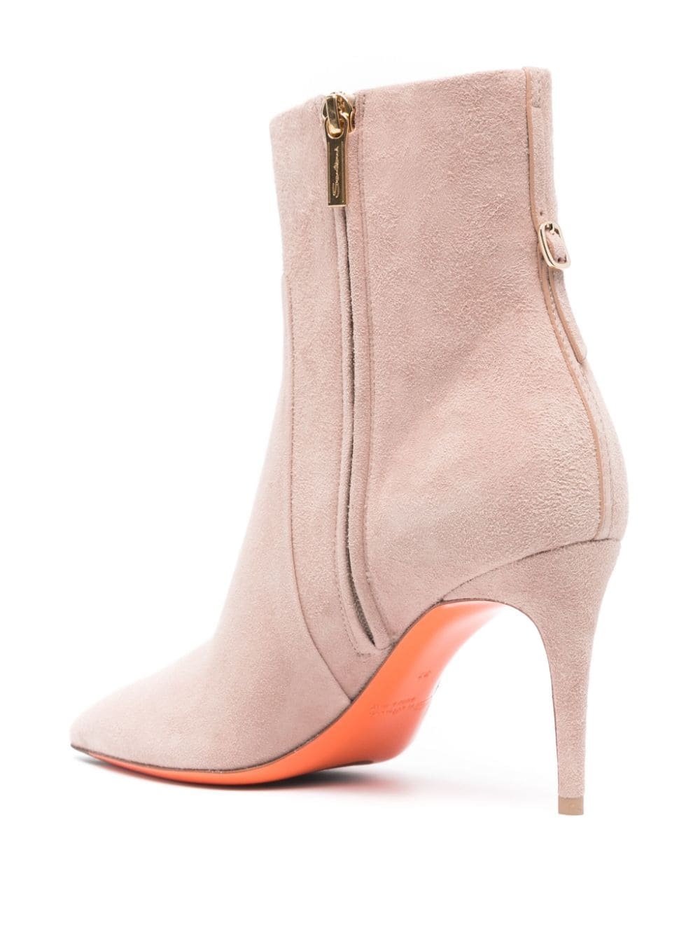 65mm suede ankle boots - 3