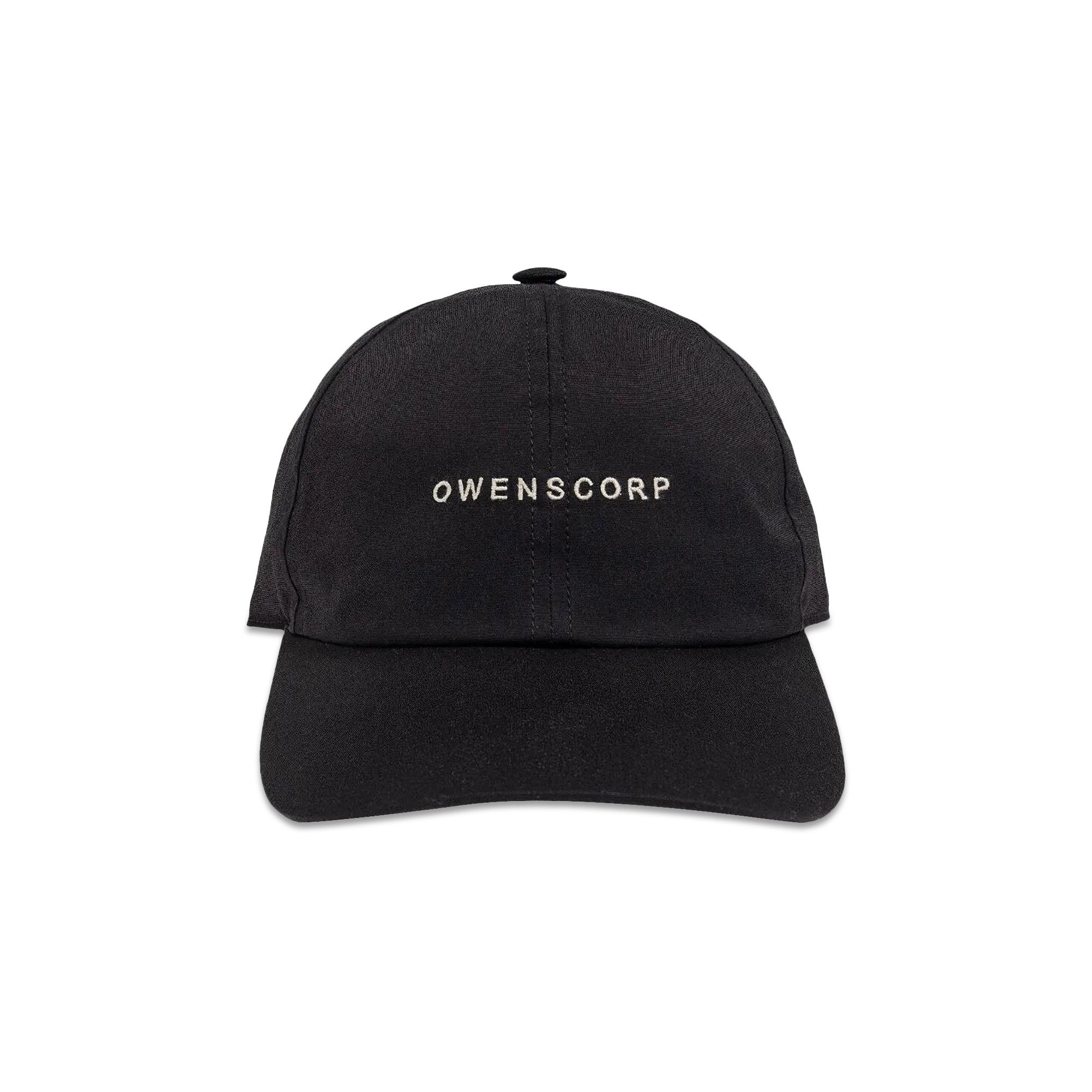 Rick Owens Baseball Cap 'Black/Pearl' - 1