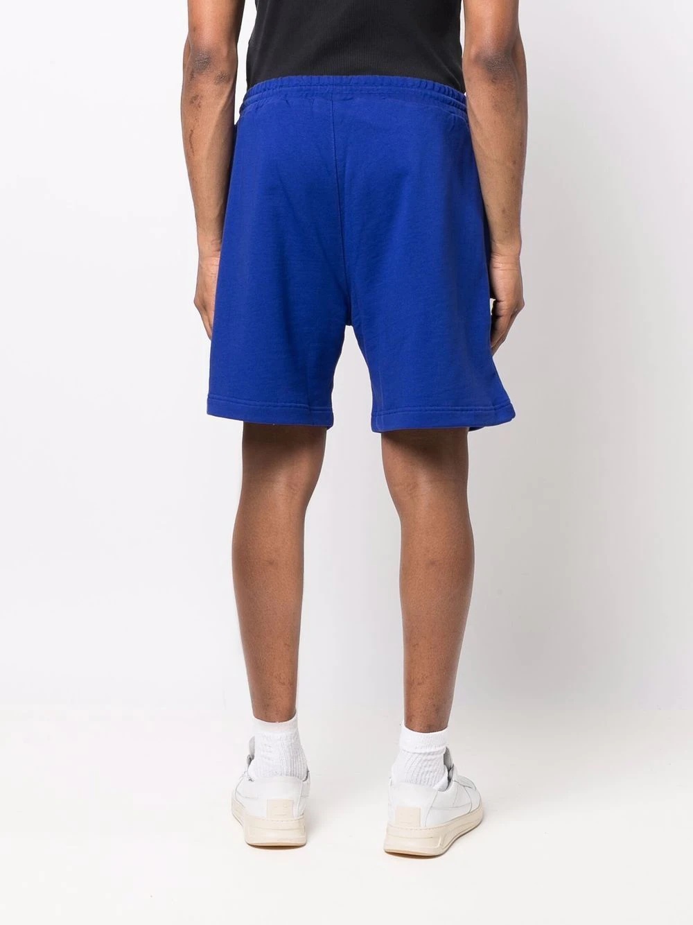 logo-print track shorts - 4