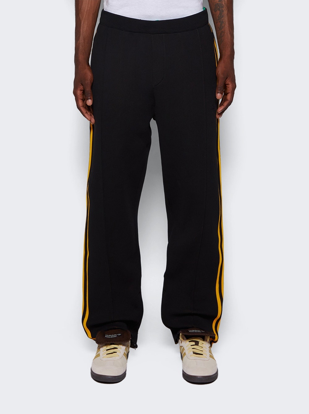 X Wales Bonner Knit Track Pants Black - 3