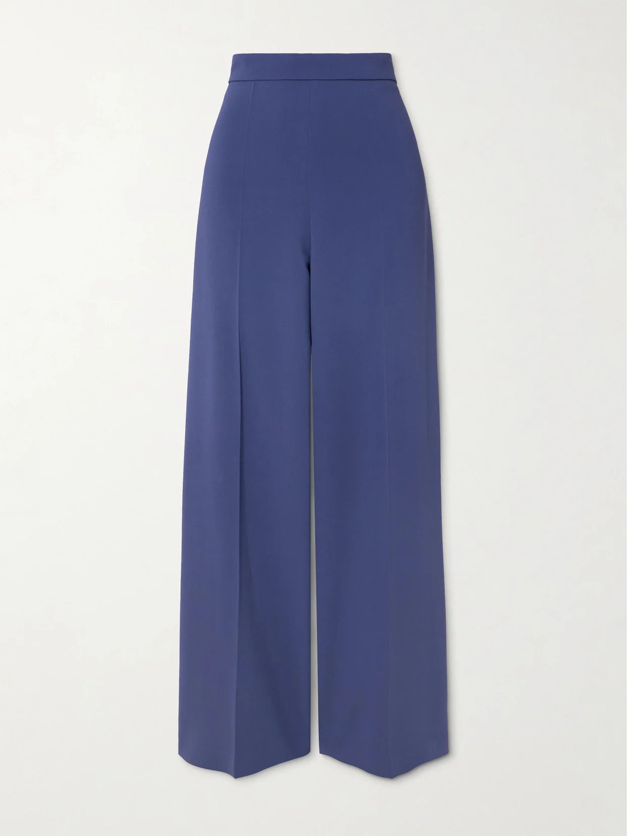 Alane Pleated Cady Wide-leg Pants - 1