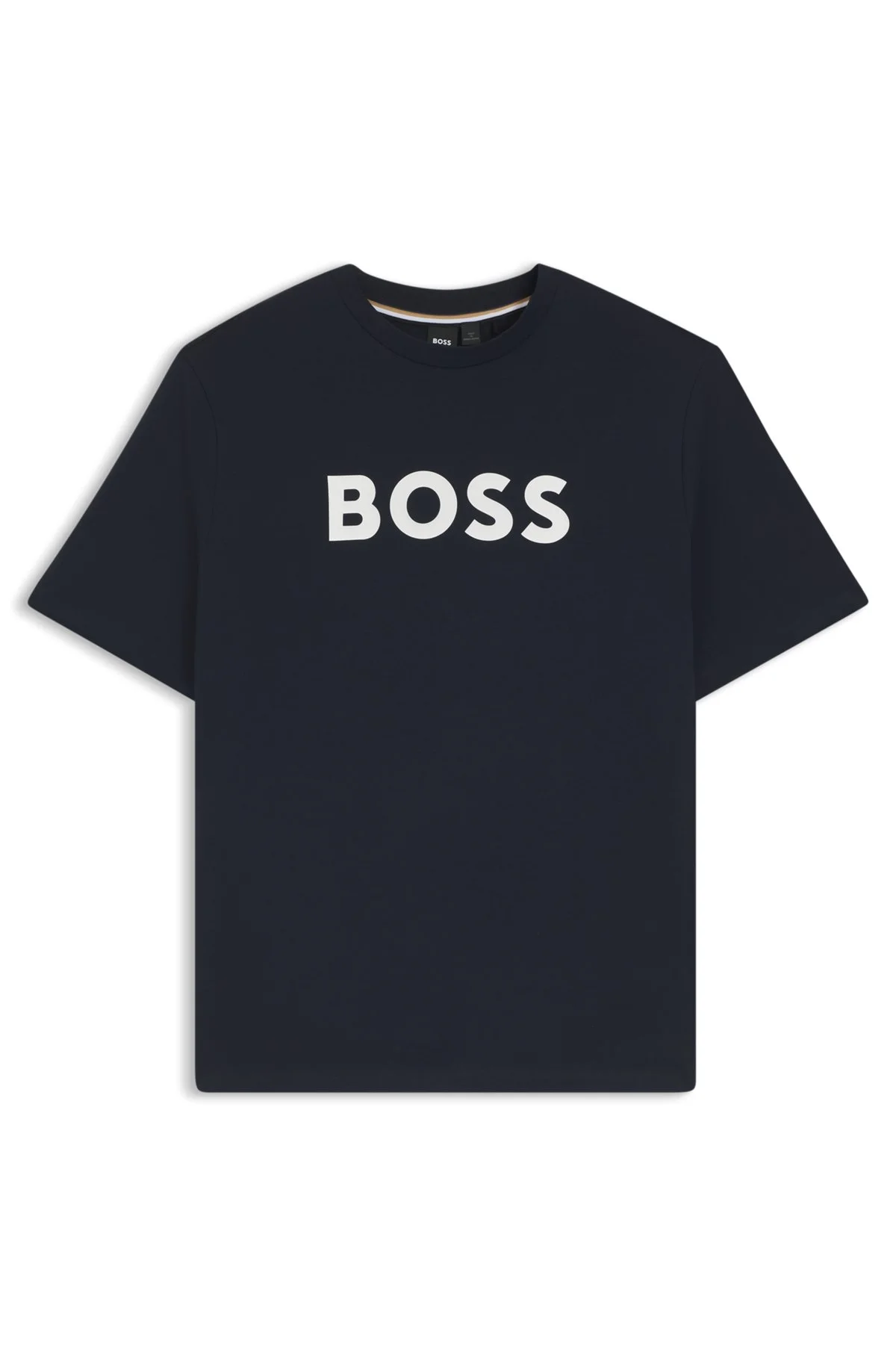 COTTON JERSEY T-SHIRT WITH MIXED-PRINT LOGO - 1