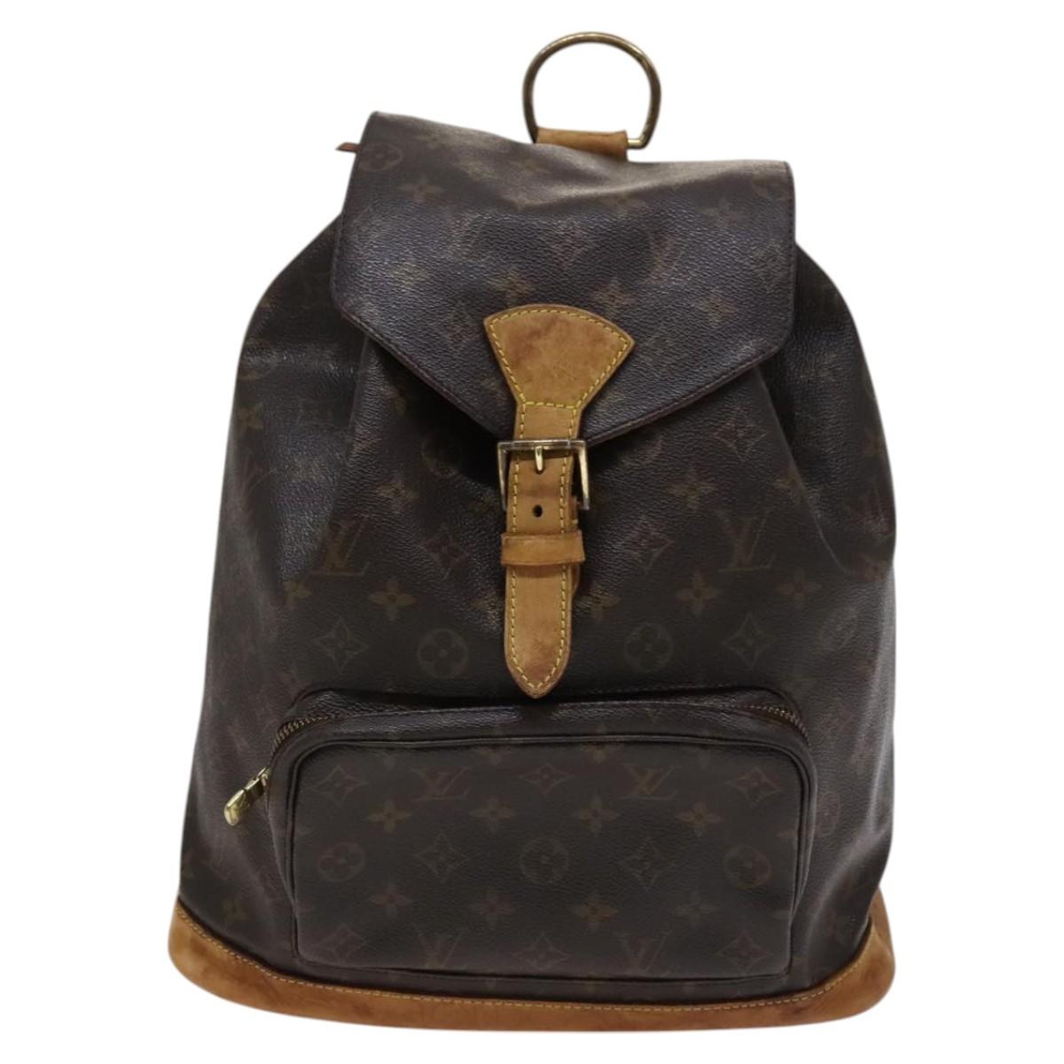 LOUIS VUITTON Monogram Montsouris GM Backpack M51135 - 13