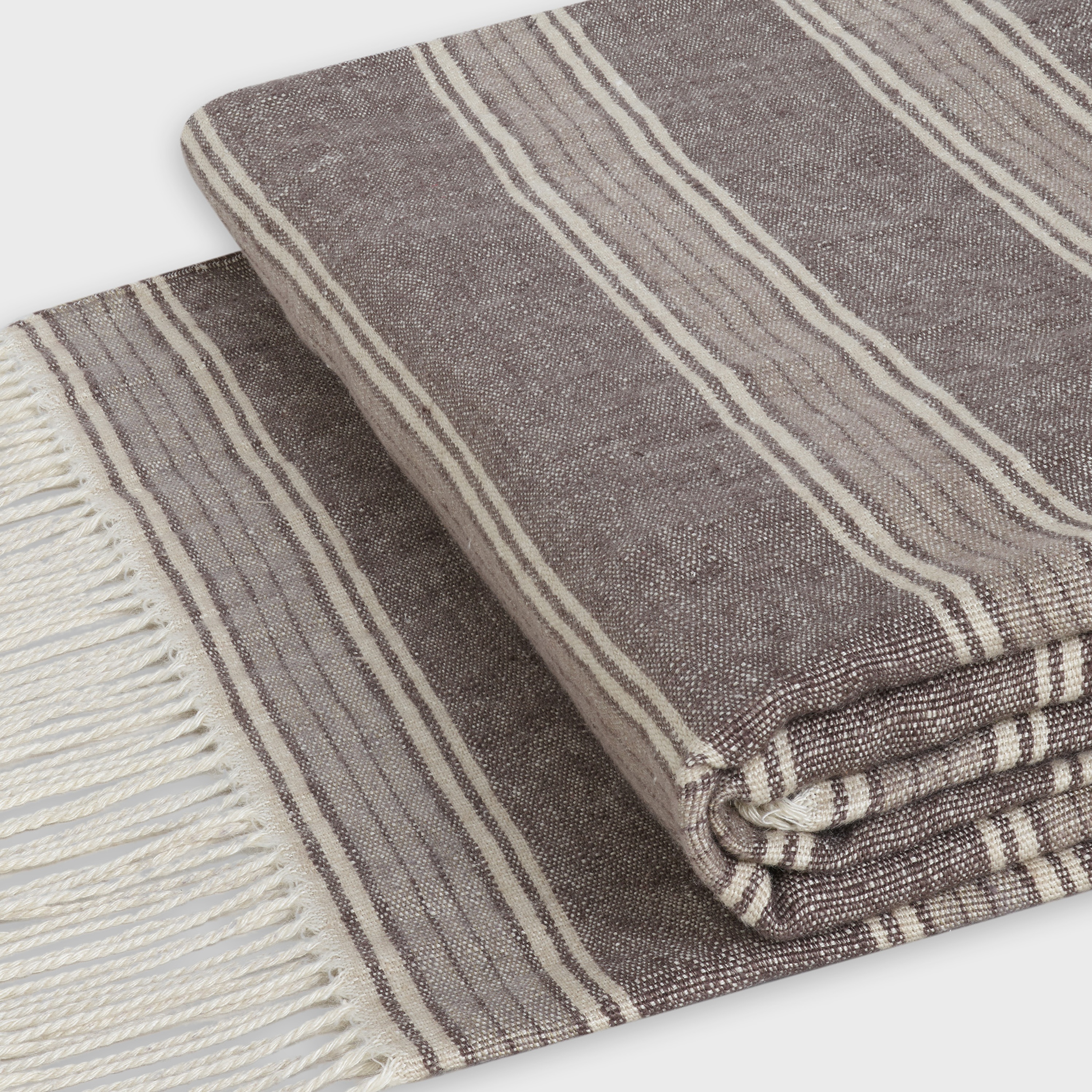 BEACH FOUTA IN LINEN - 3