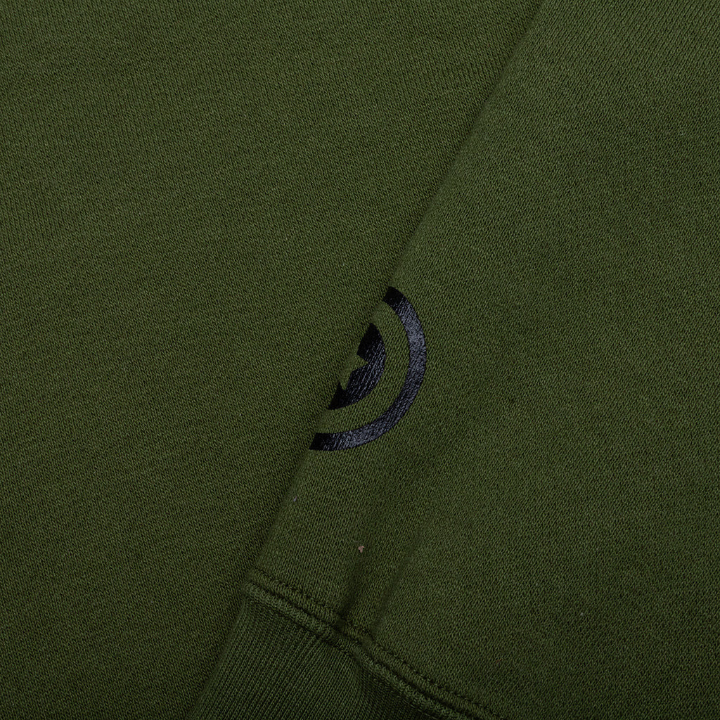 1ST SHARK FULL ZIP HOODIE - OLIVE DRAB - 5