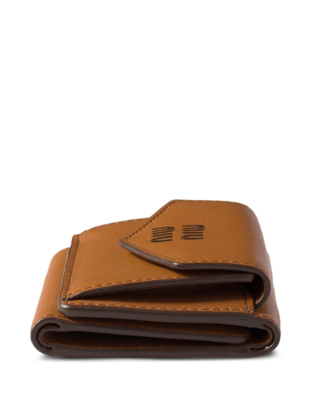 logo-debossed leather wallet - 3