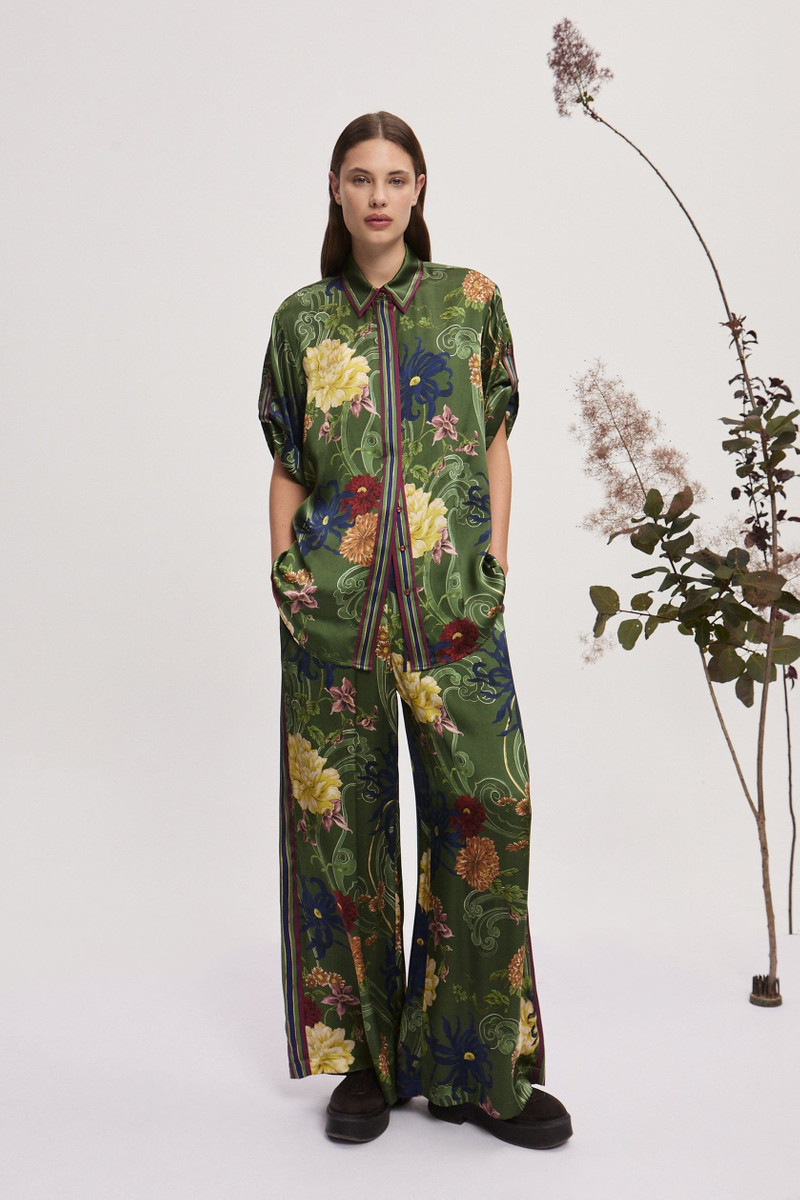 ALÉMAIS Avery Silk Shirt outlook