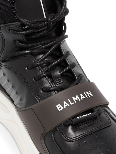 Balmain B-Ball high-top sneakers outlook