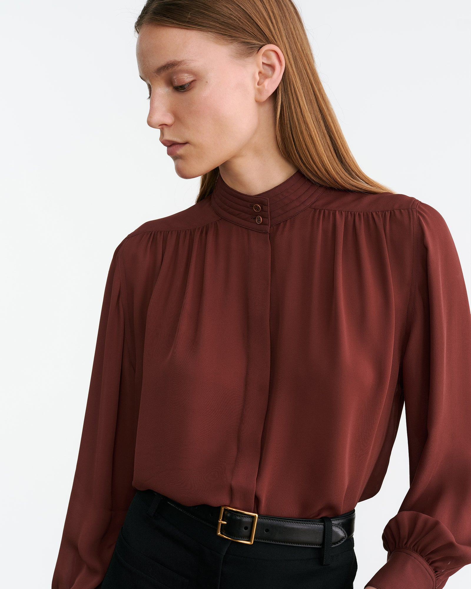 REVI SILK BLOUSE - 3