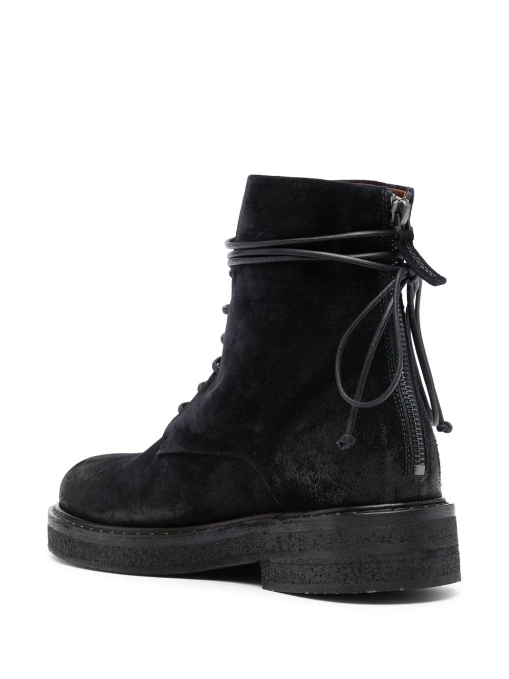 Parrucca MM2961 lace-up suede boots - 5