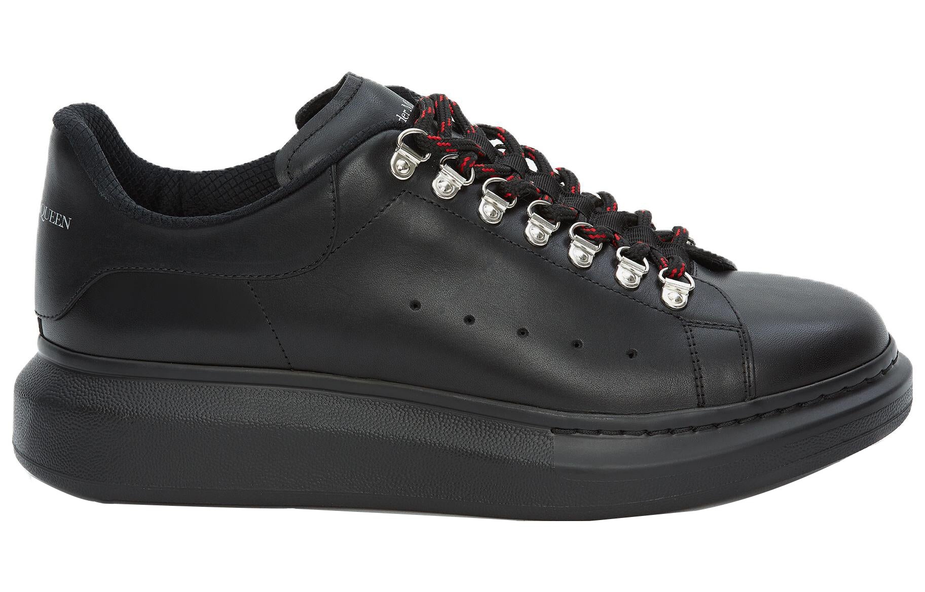 Alexander McQueen Oversized Sneaker with Hook eyelets 'Black' 604248WHRWA1000 - 2