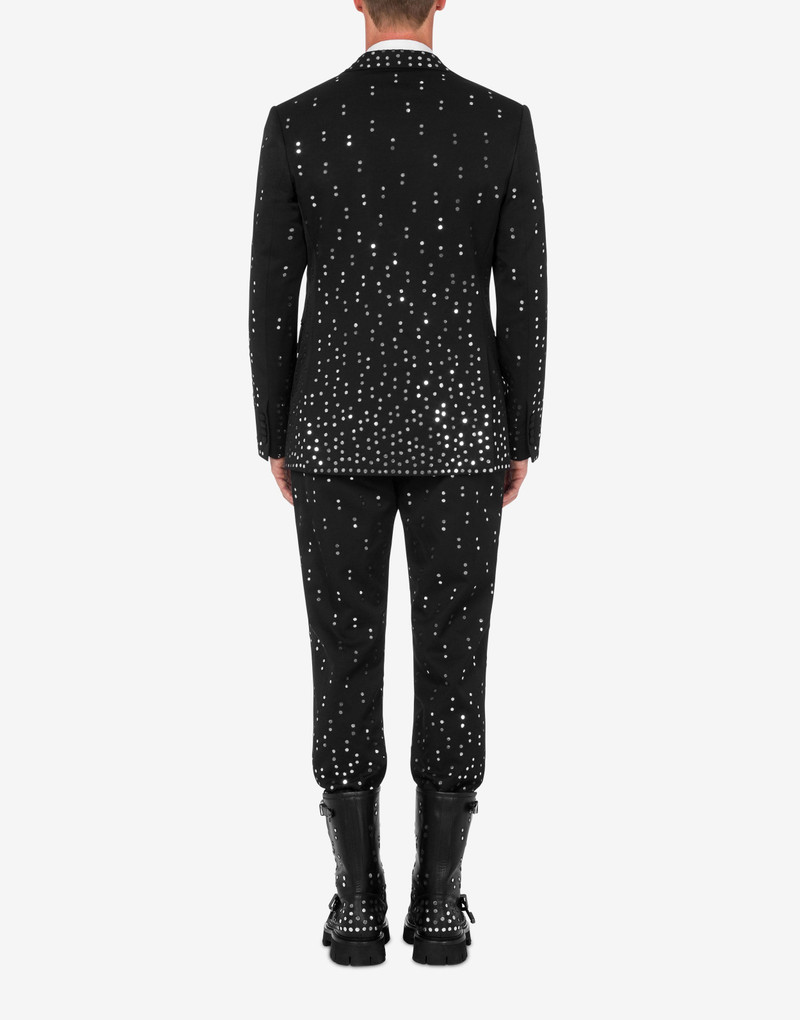 EMBROIDERED MIRRORS GABARDINE JACKET 3