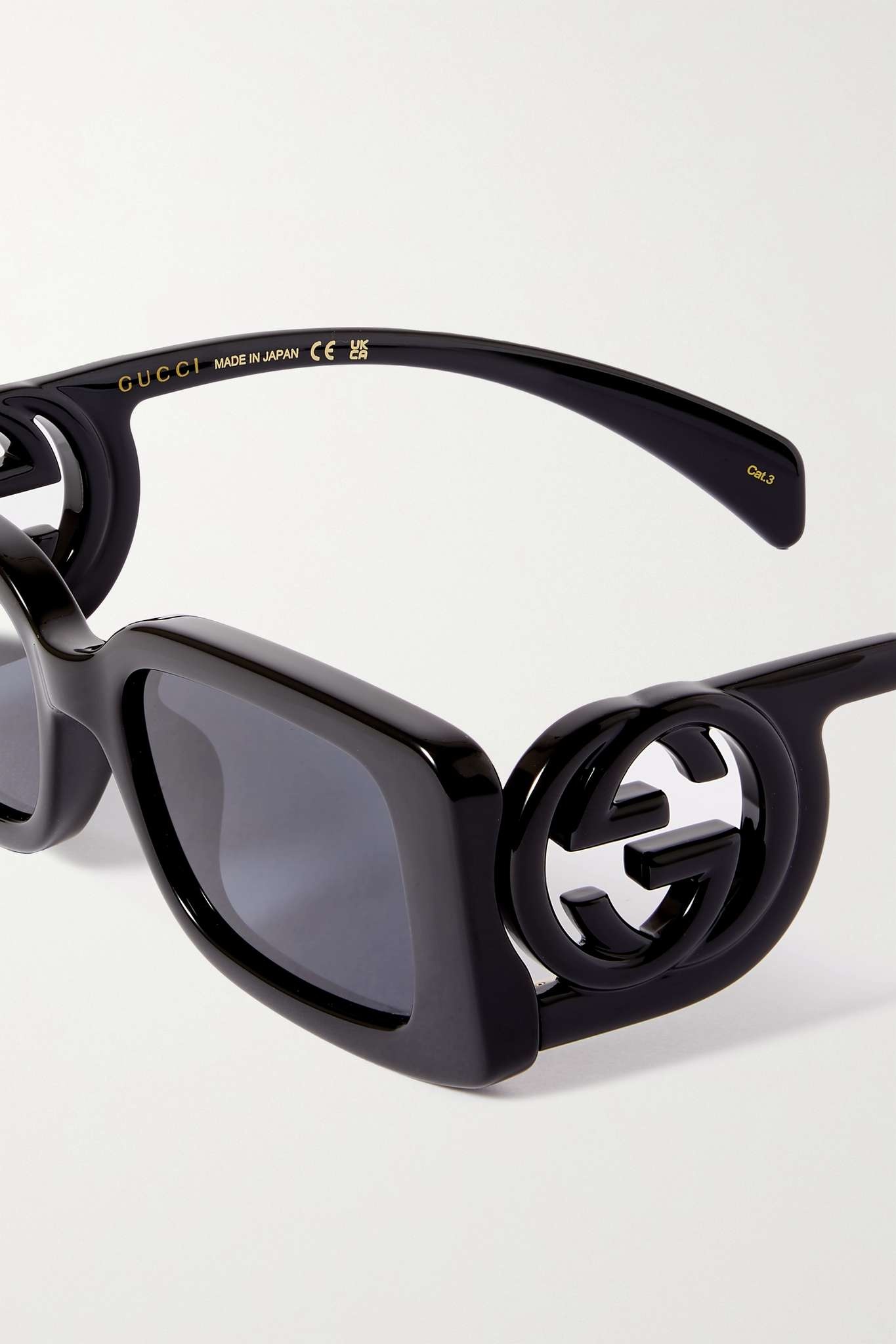GUCCI Chaise Longue square-frame acetate sunglasses
