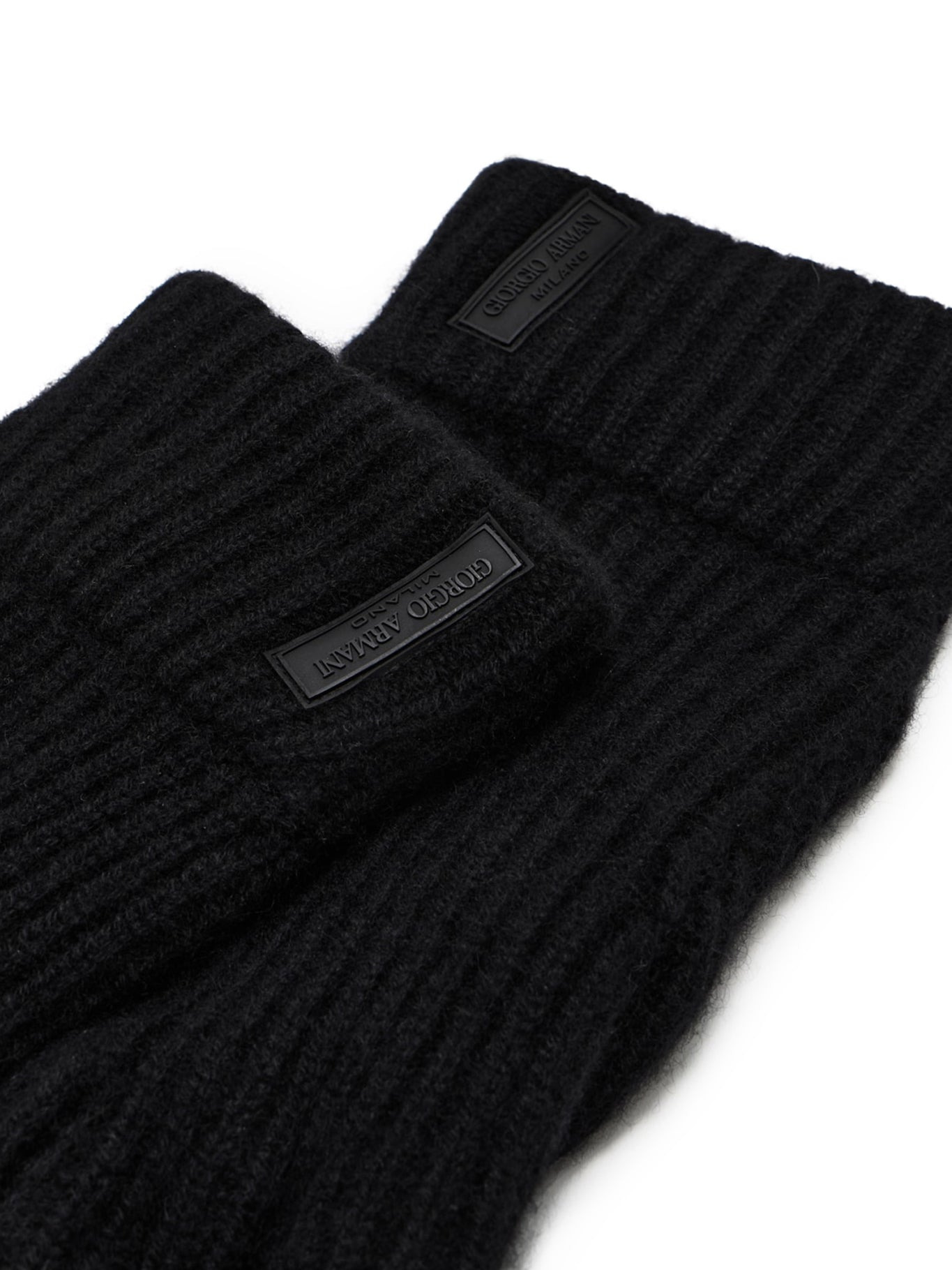 PURE CASHMERE KNITTED GLOVES - 3
