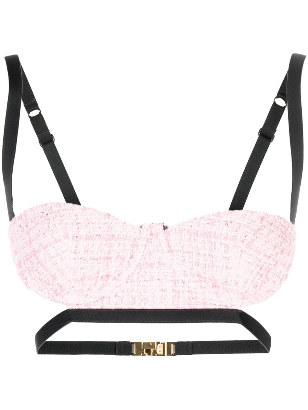tweed bra top - 1