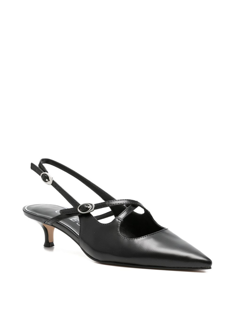 GUESS USA Yasira pointed-toe slingback pumps outlook